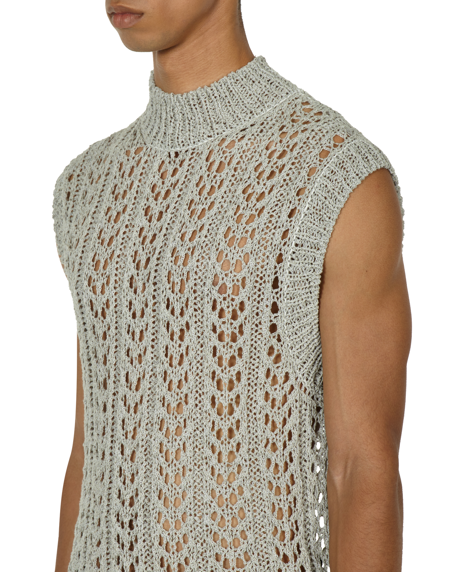 _J.L-A.L_ Redos Knitted Vest J277373-S-Grey
