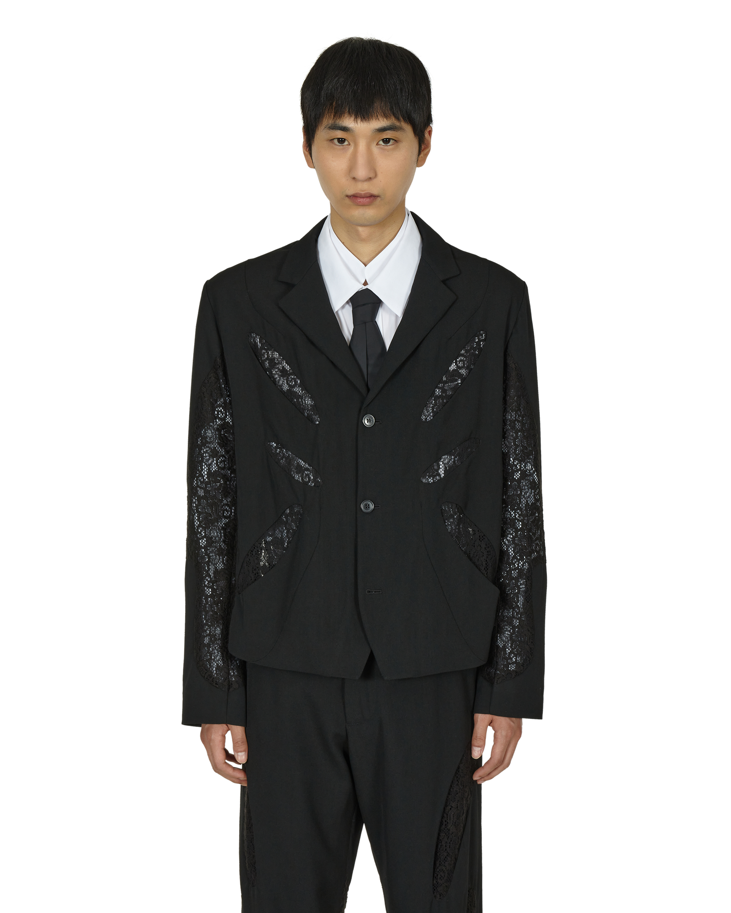 _J.L-A.L_ Grisaile Suit Jacket J277365-S-Black