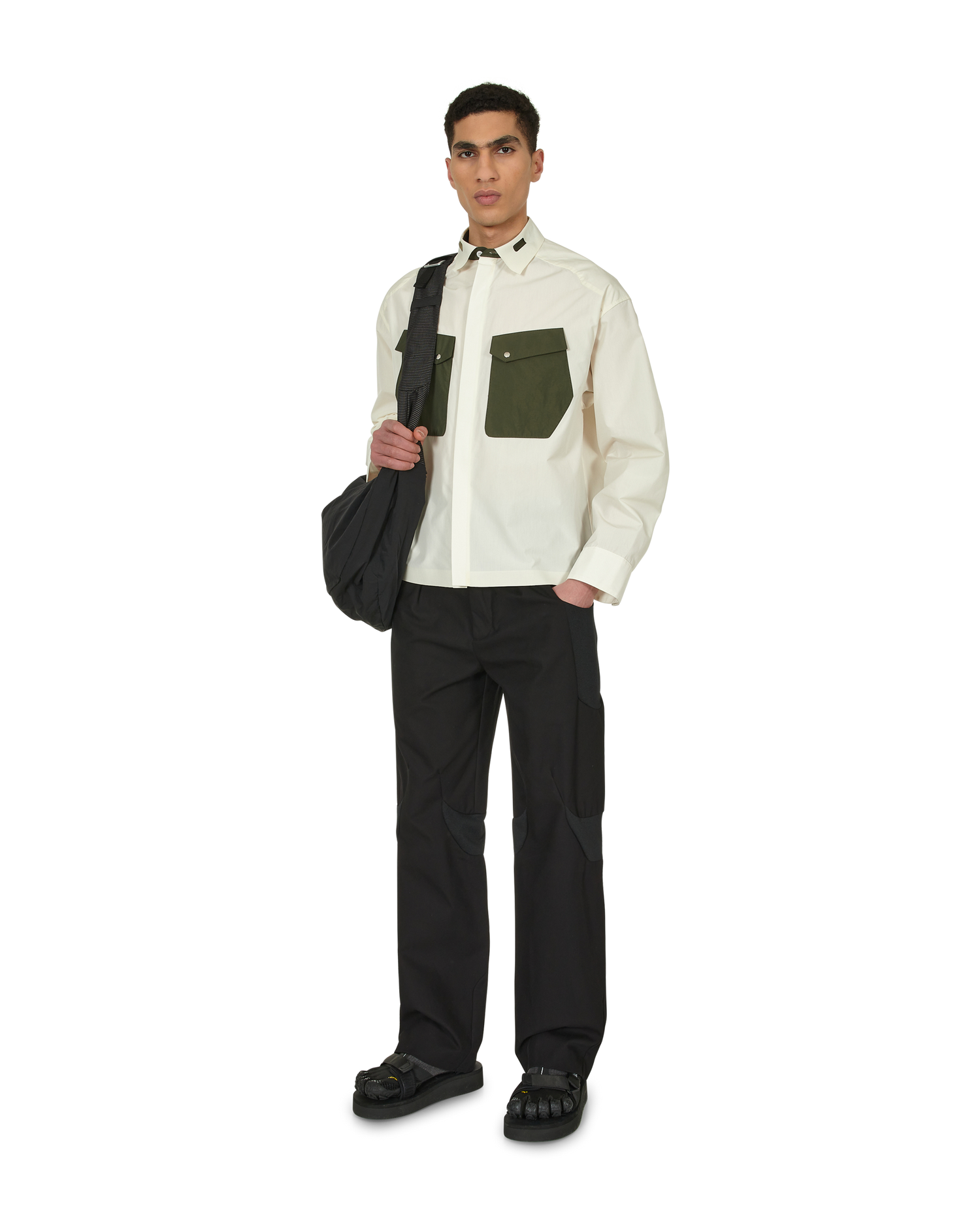 _J.L-A.L_ Cauter Shirt L/s J256249-M-White
