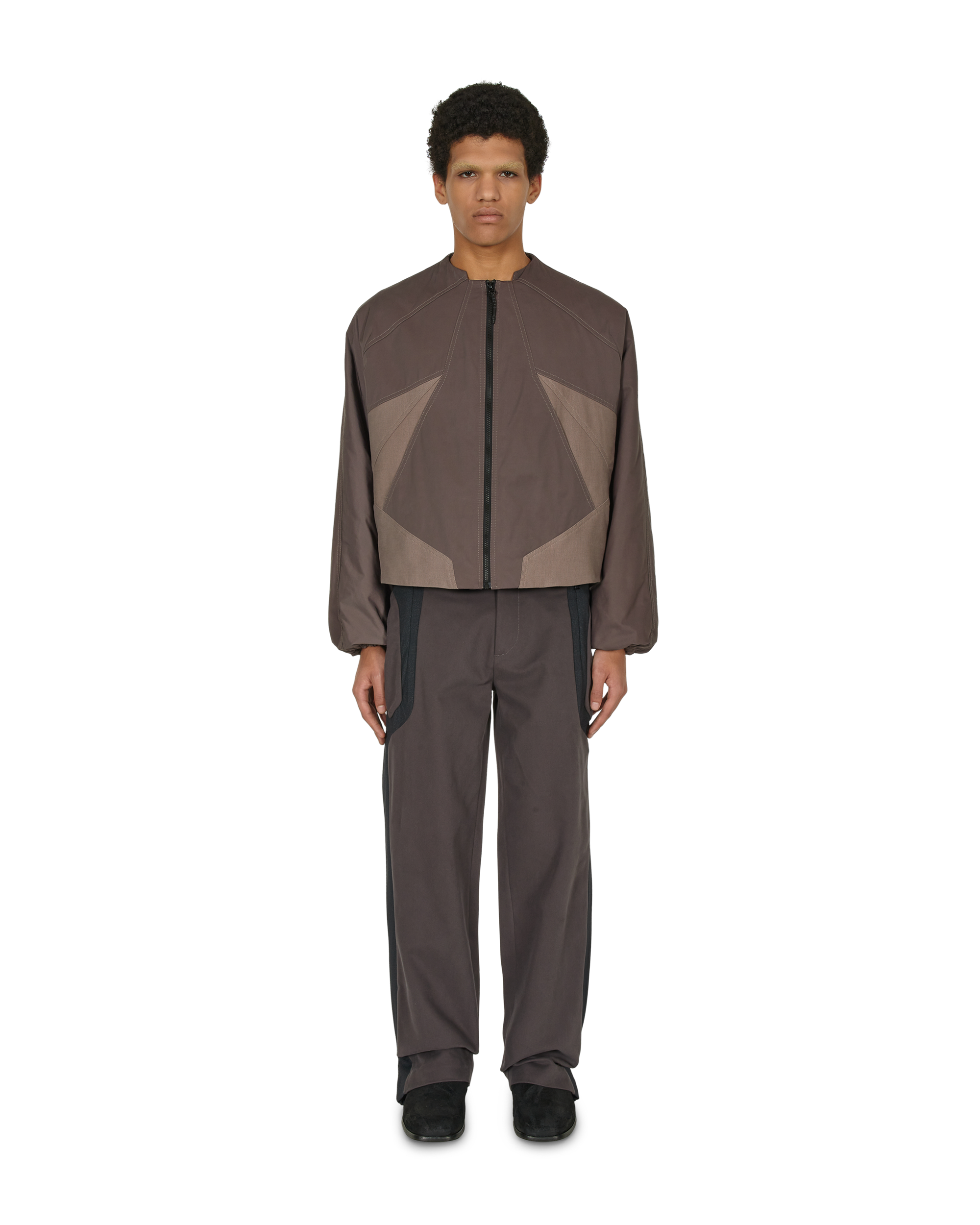 _J.L-A.L_ Cropped Jacket J268705-S-Grey