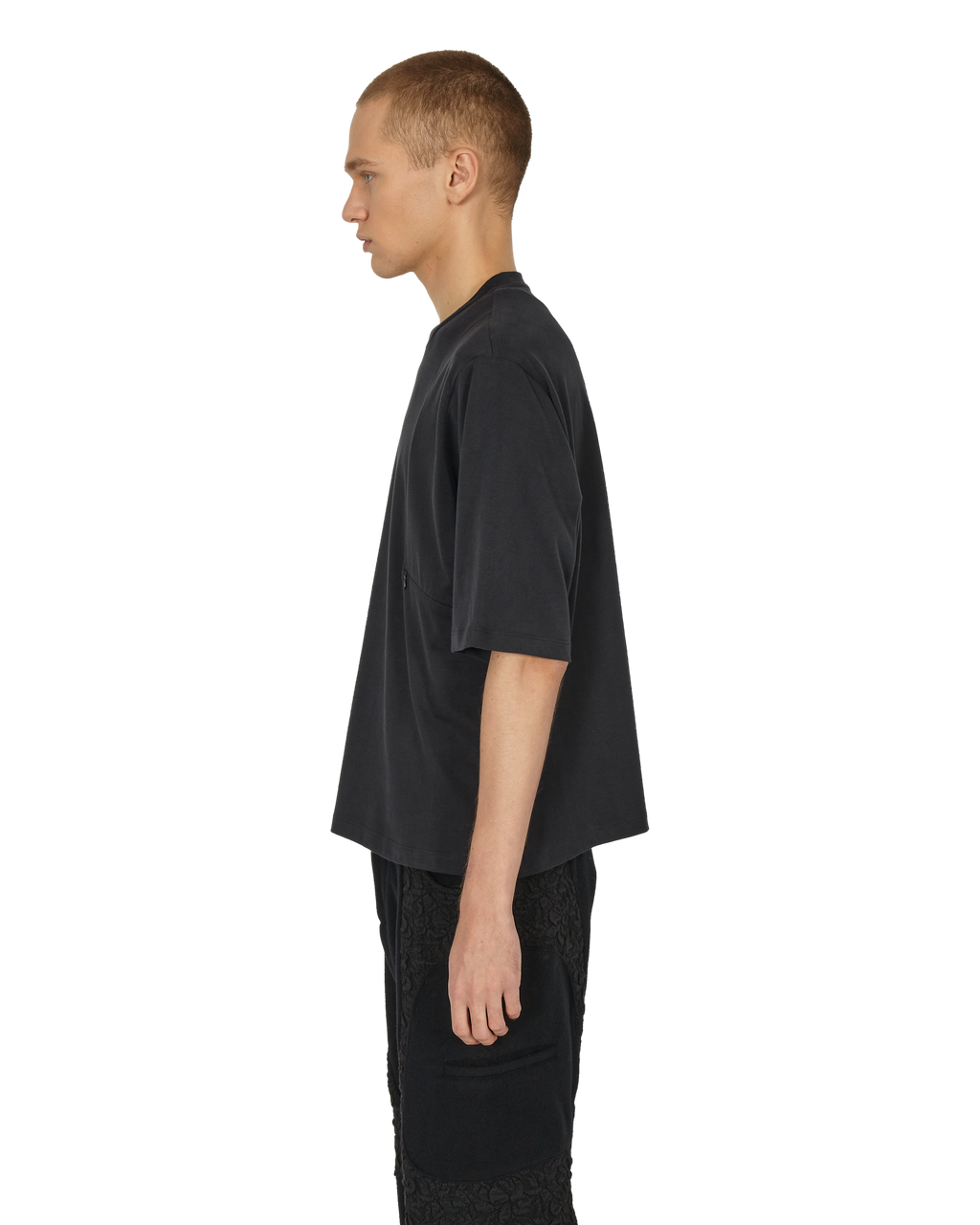 _J.L - A.L_ T-shirt Pocket J268714-S-Black