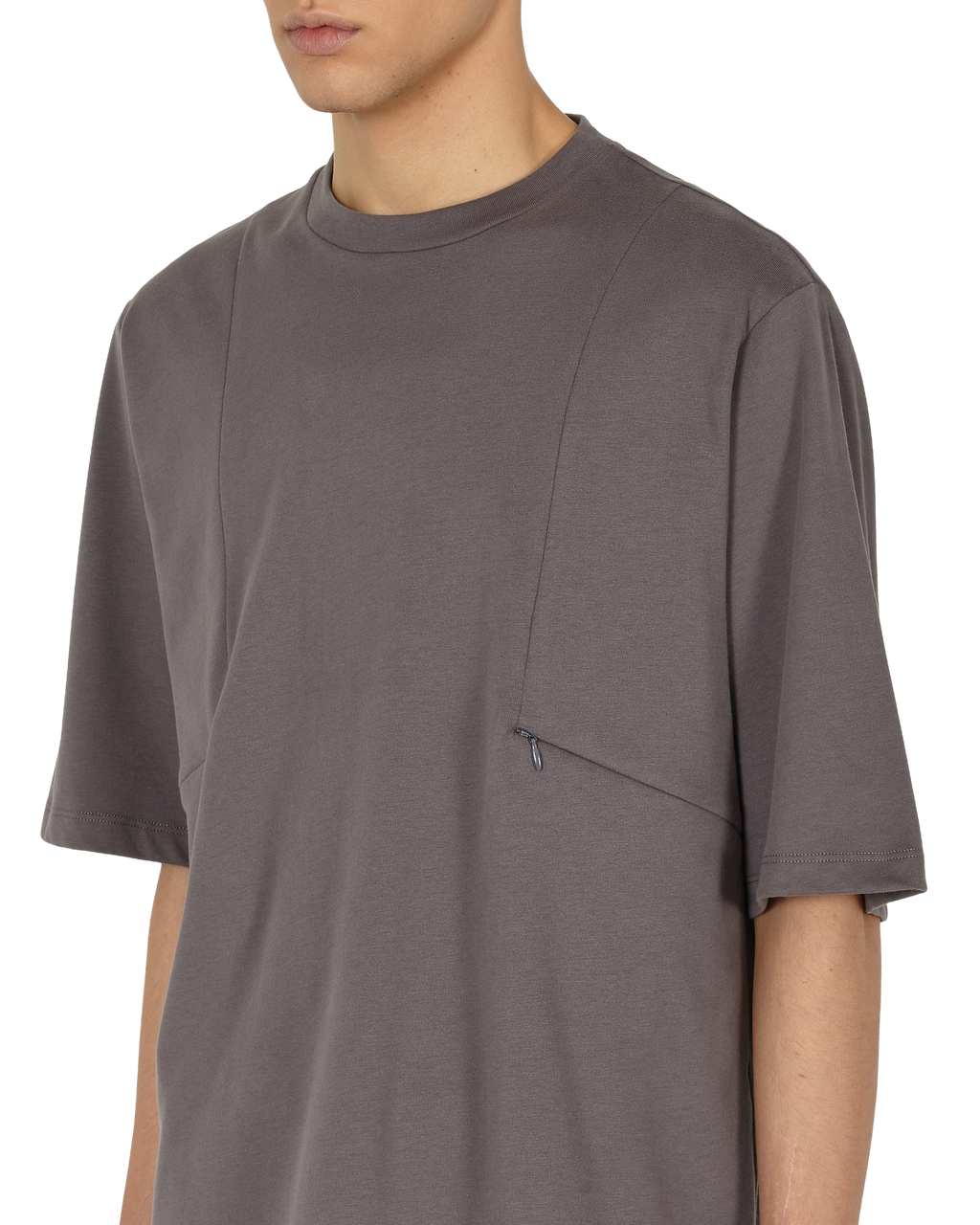 _J.L - A.L_ T-shirt Pocket J268715-S-Grey