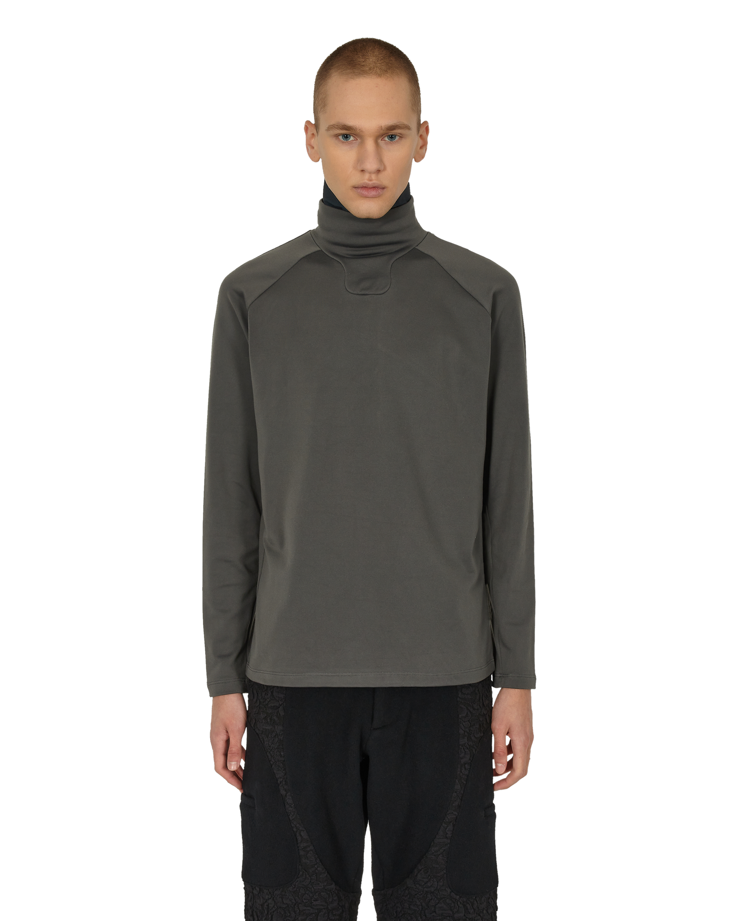 _J.L-A.L_ Neck Gathor Long Sleeve J268723-S-Black