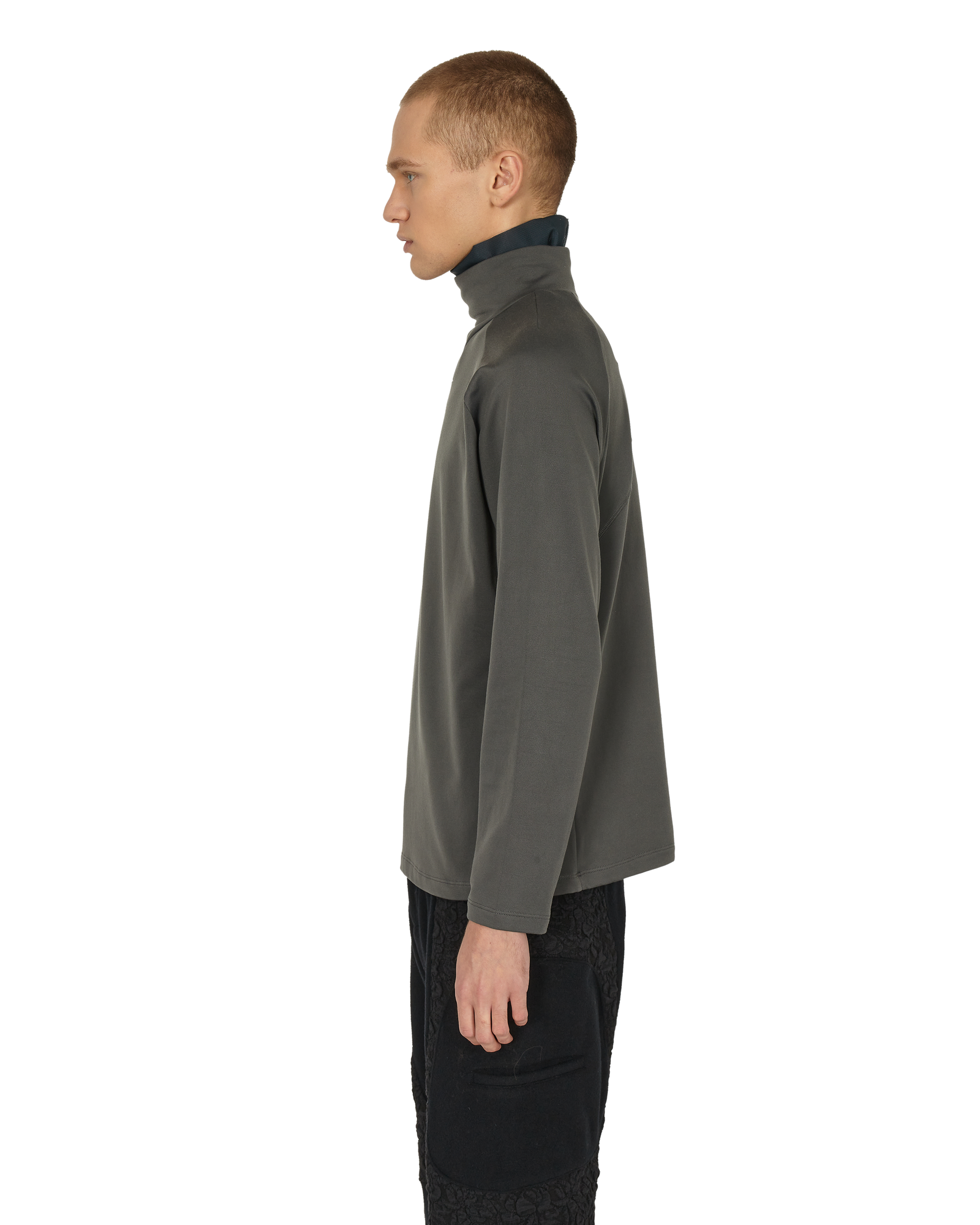 Neck Gathor Long Sleeve