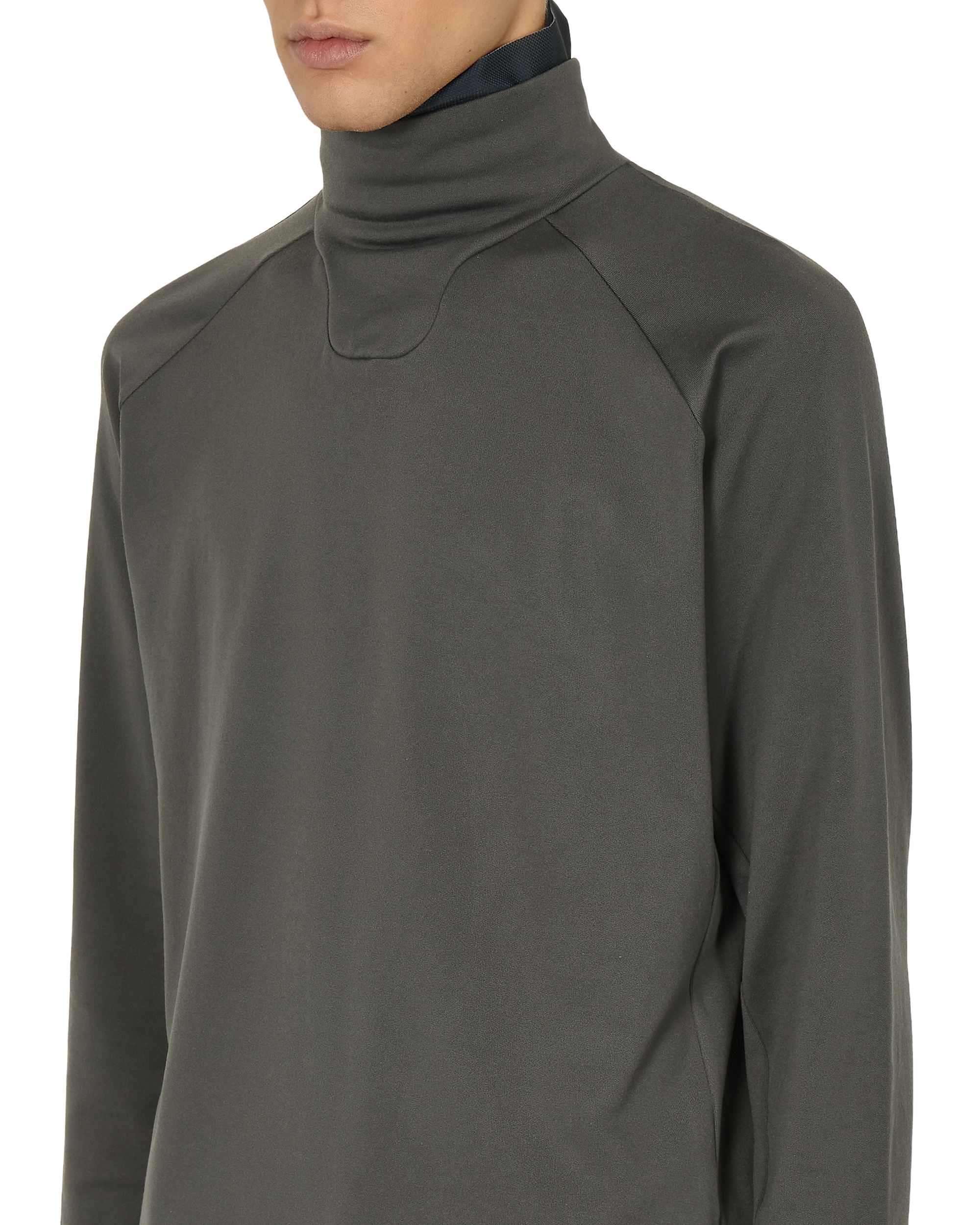 Neck Gathor Long Sleeve
