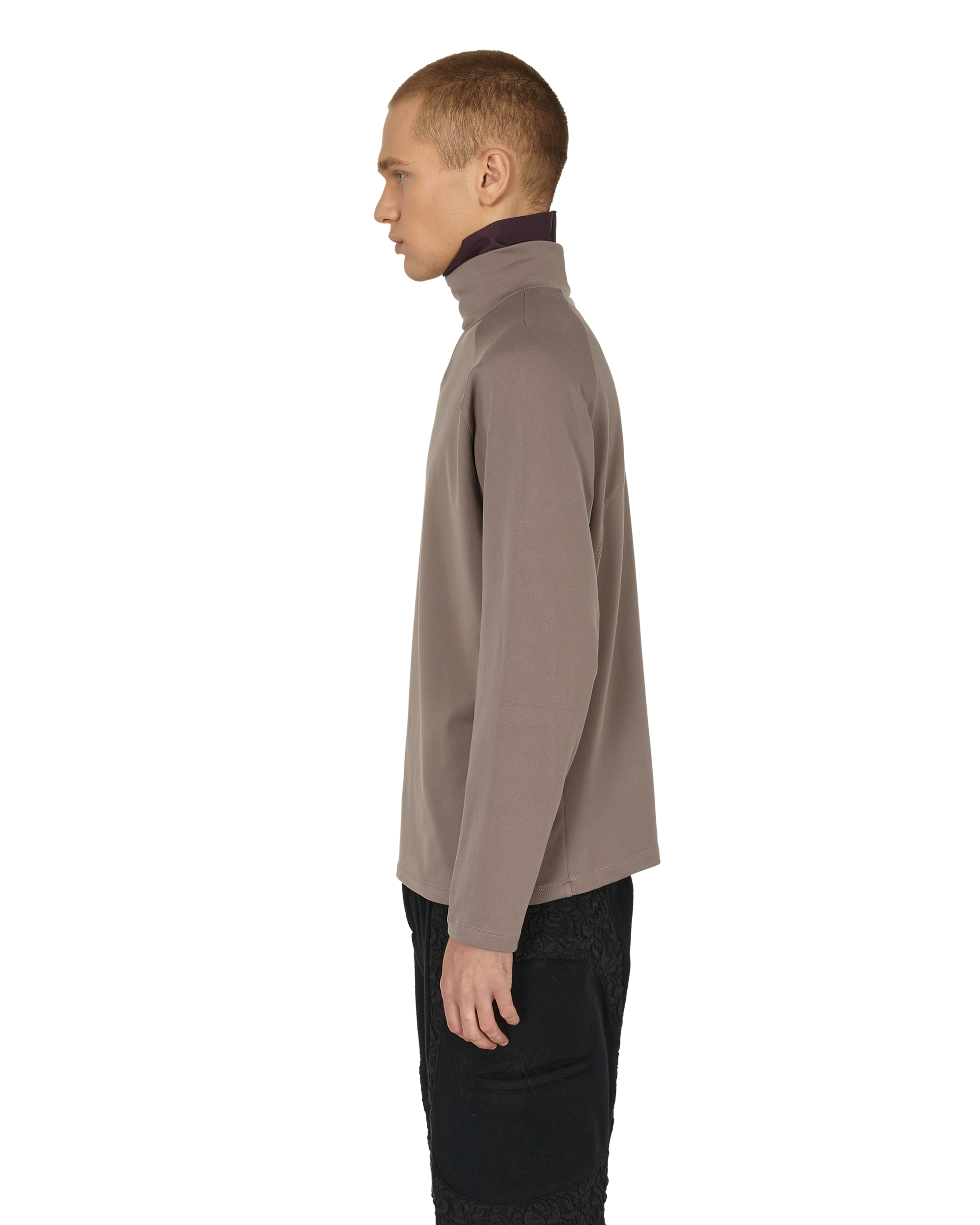 _J.L-A.L_ Neck Gathor Long Sleeve J268724-S-Grey