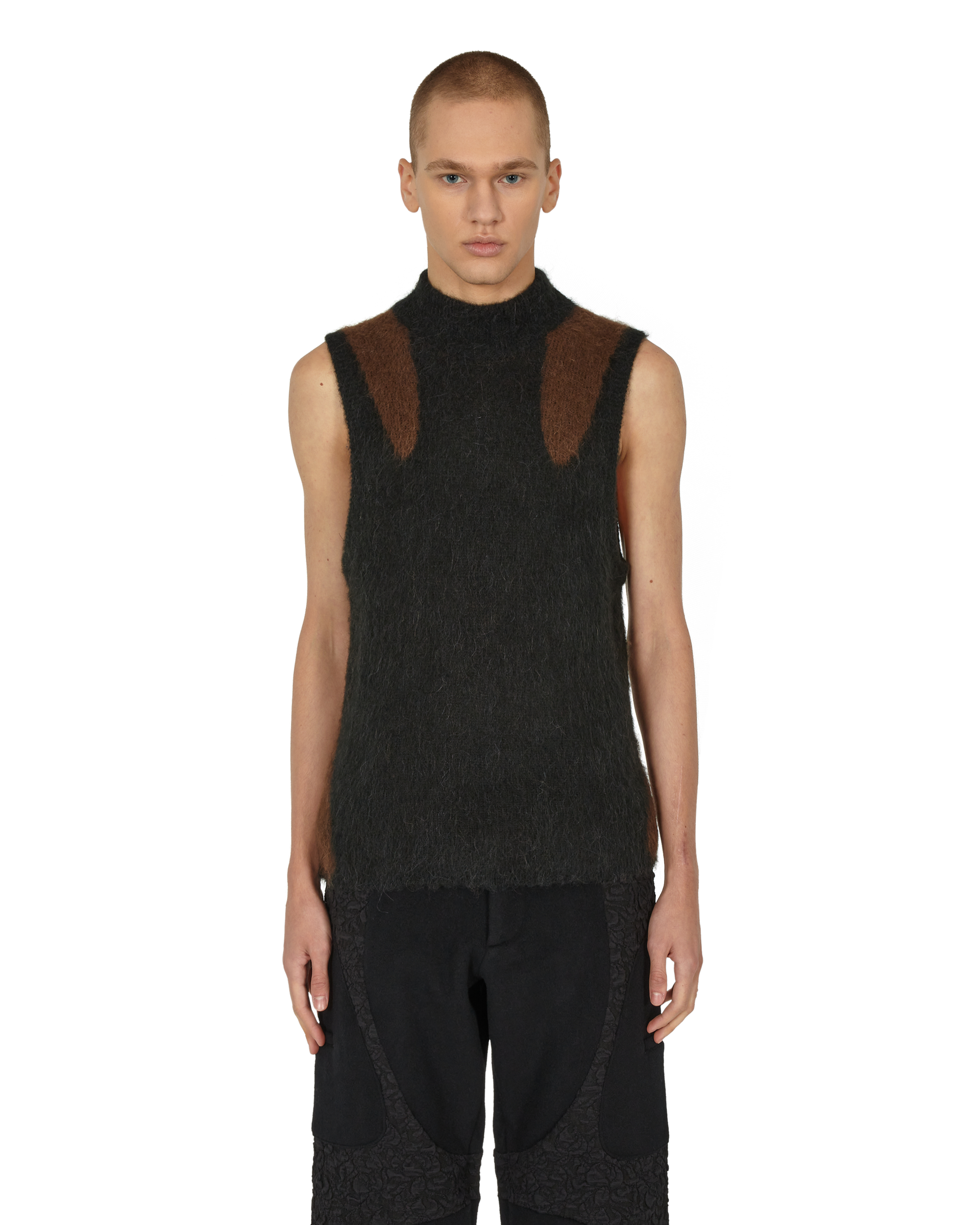 AMBERGLEAM Ds Knit Vest ブラック AMBERGLEAM Ds Knit Vest ブラック Sport-Tek Teknical Hybrid