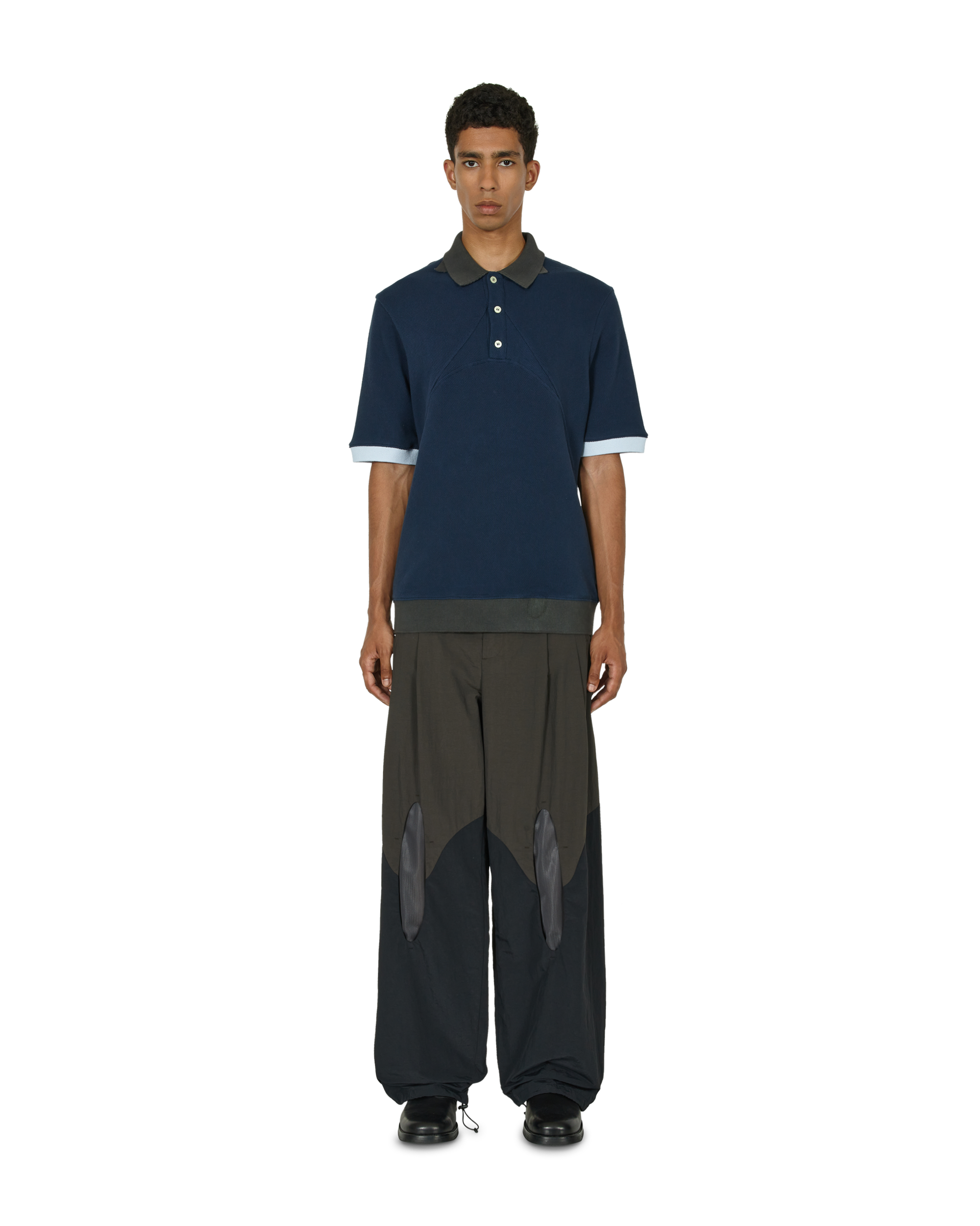 Double Collar Polo – _J.L-A.L_