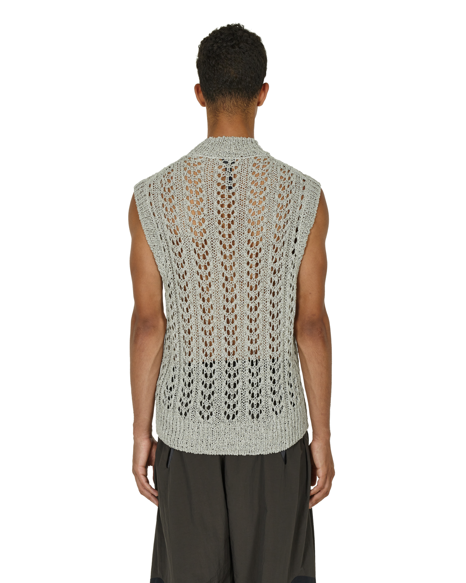 _J.L-A.L_ Redos Knitted Vest J277373-S-Grey