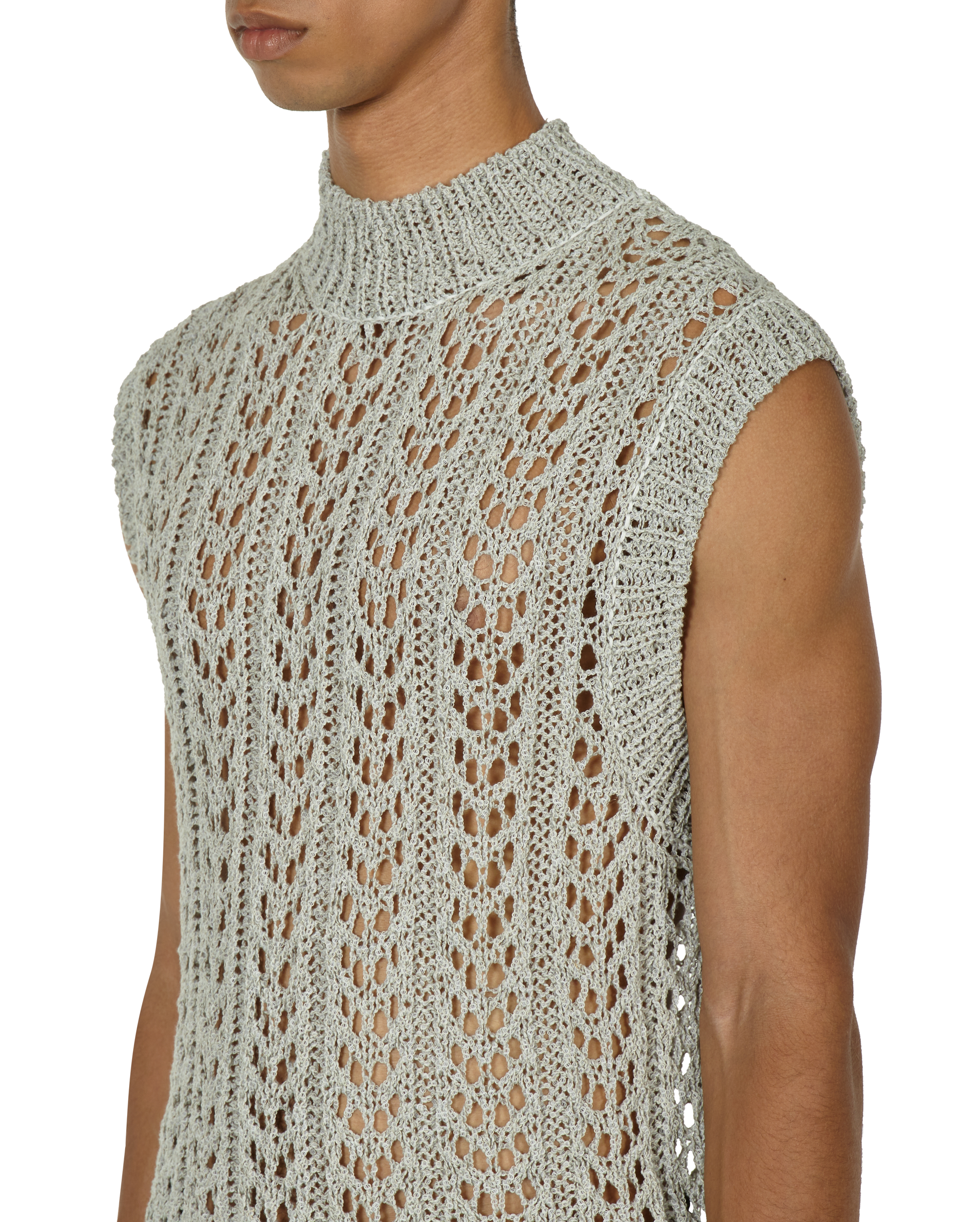 _J.L-A.L_ Redos Knitted Vest J277373-S-Grey