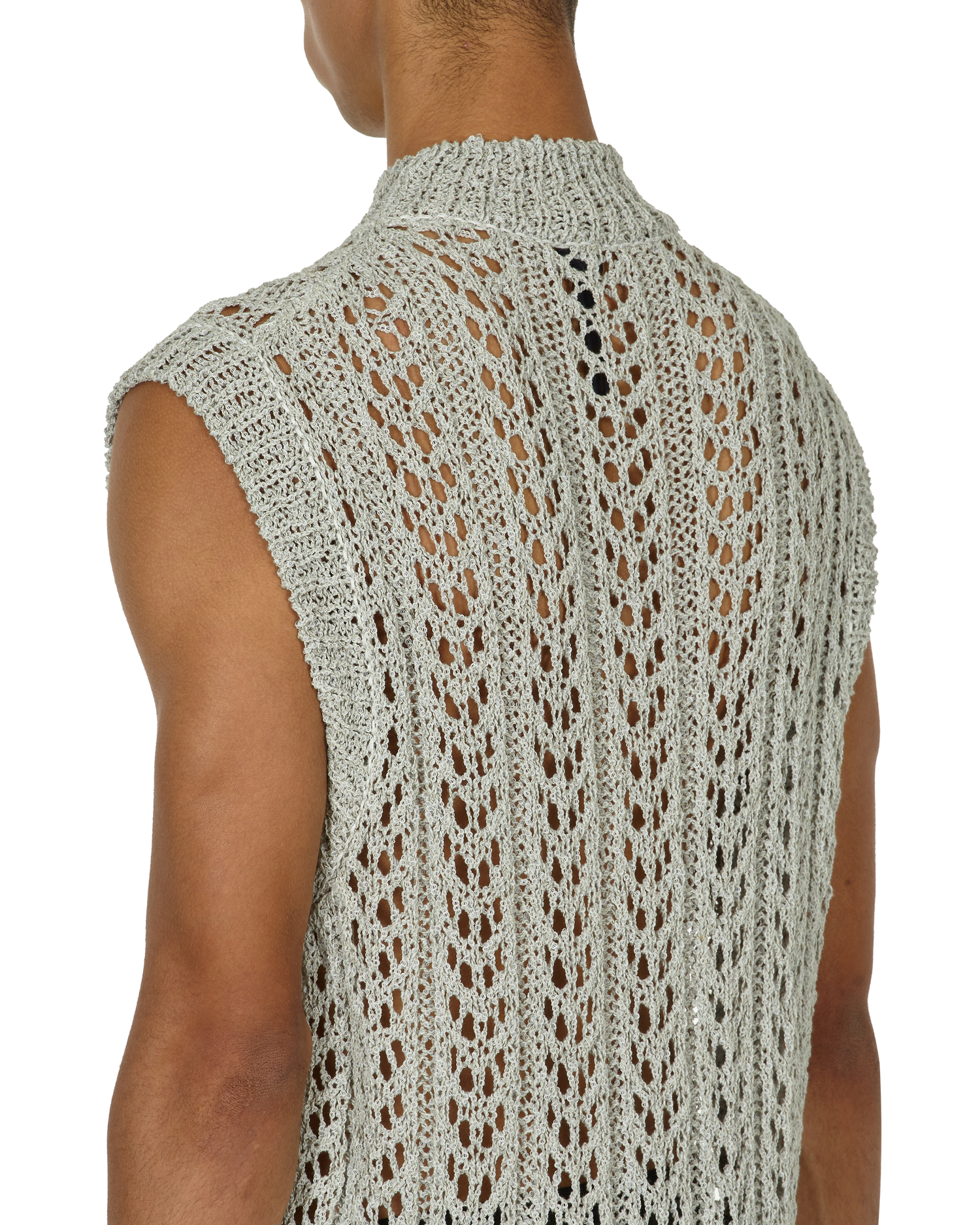 _J.L-A.L_ Redos Knitted Vest J277373-S-Grey