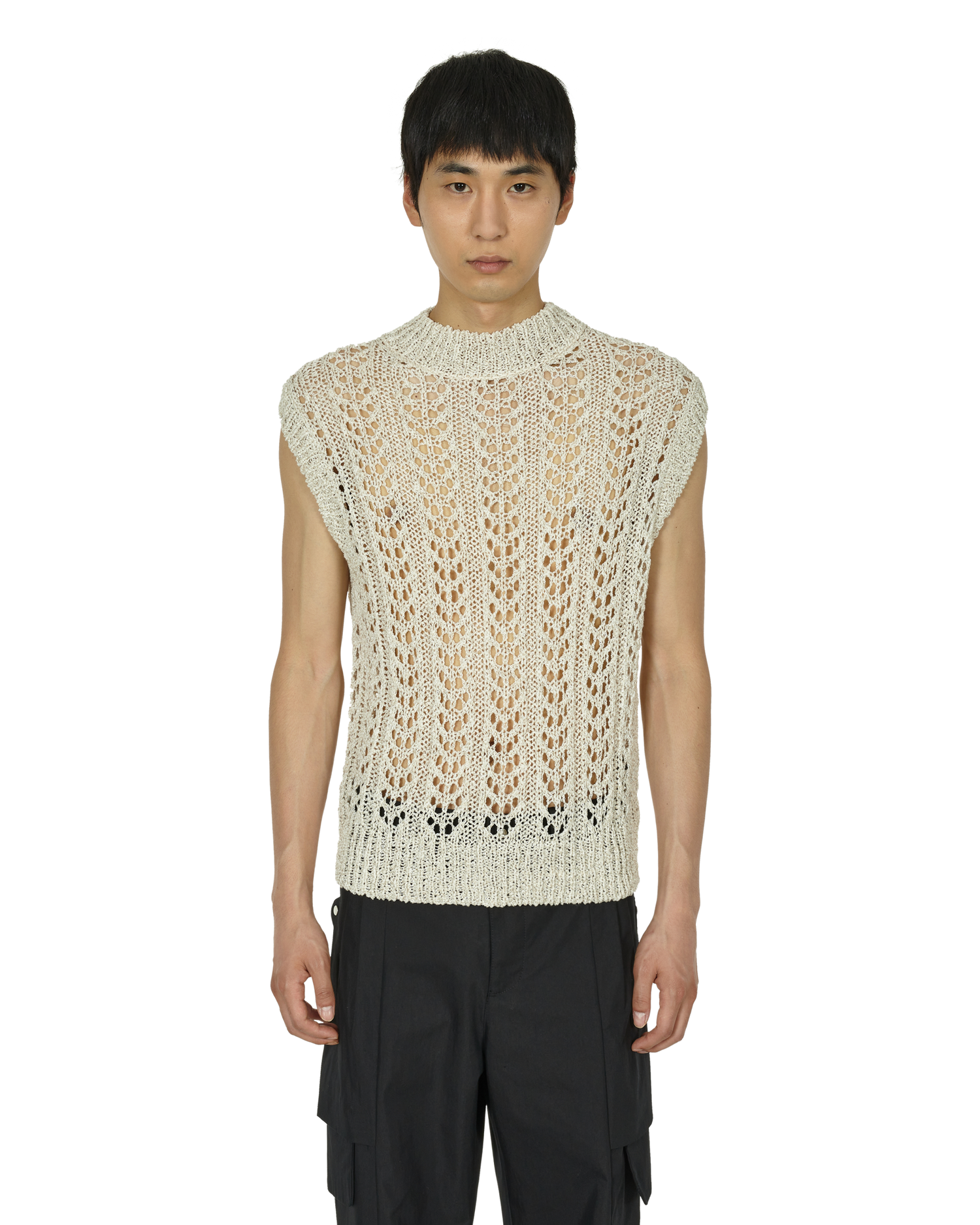 _J.L-A.L_ Redos Knitted Vest J277374-S-Yellow