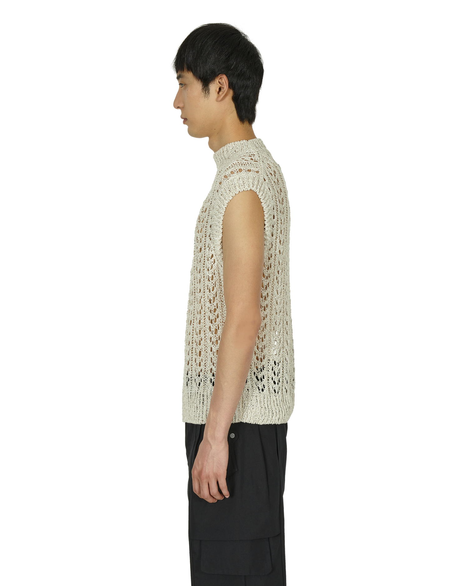 _J.L-A.L_ Redos Knitted Vest J277374-S-Yellow
