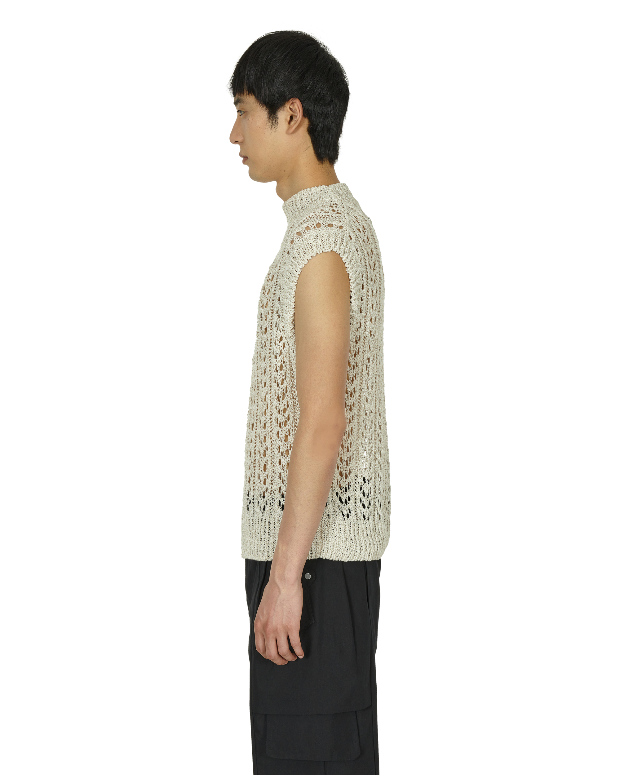 _J.L-A.L_ Redos Knitted Vest J277374-S-Yellow