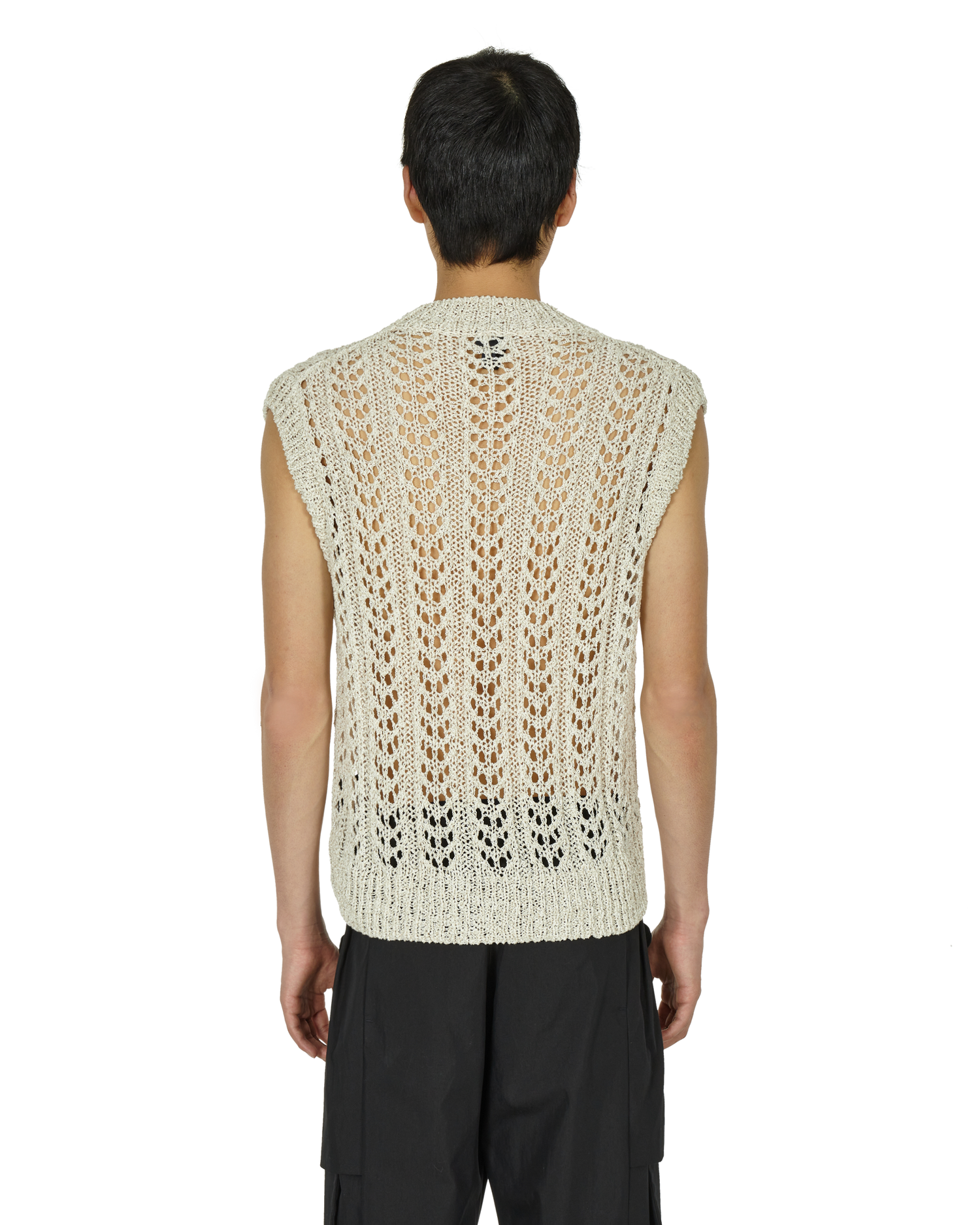 _J.L-A.L_ Redos Knitted Vest J277374-S-Yellow