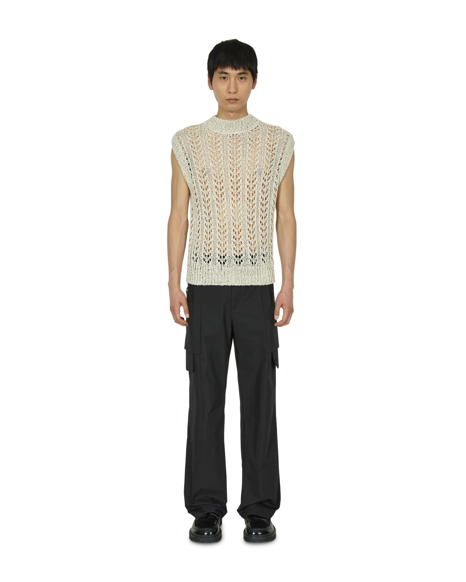 _J.L-A.L_ Redos Knitted Vest J277374-S-Yellow