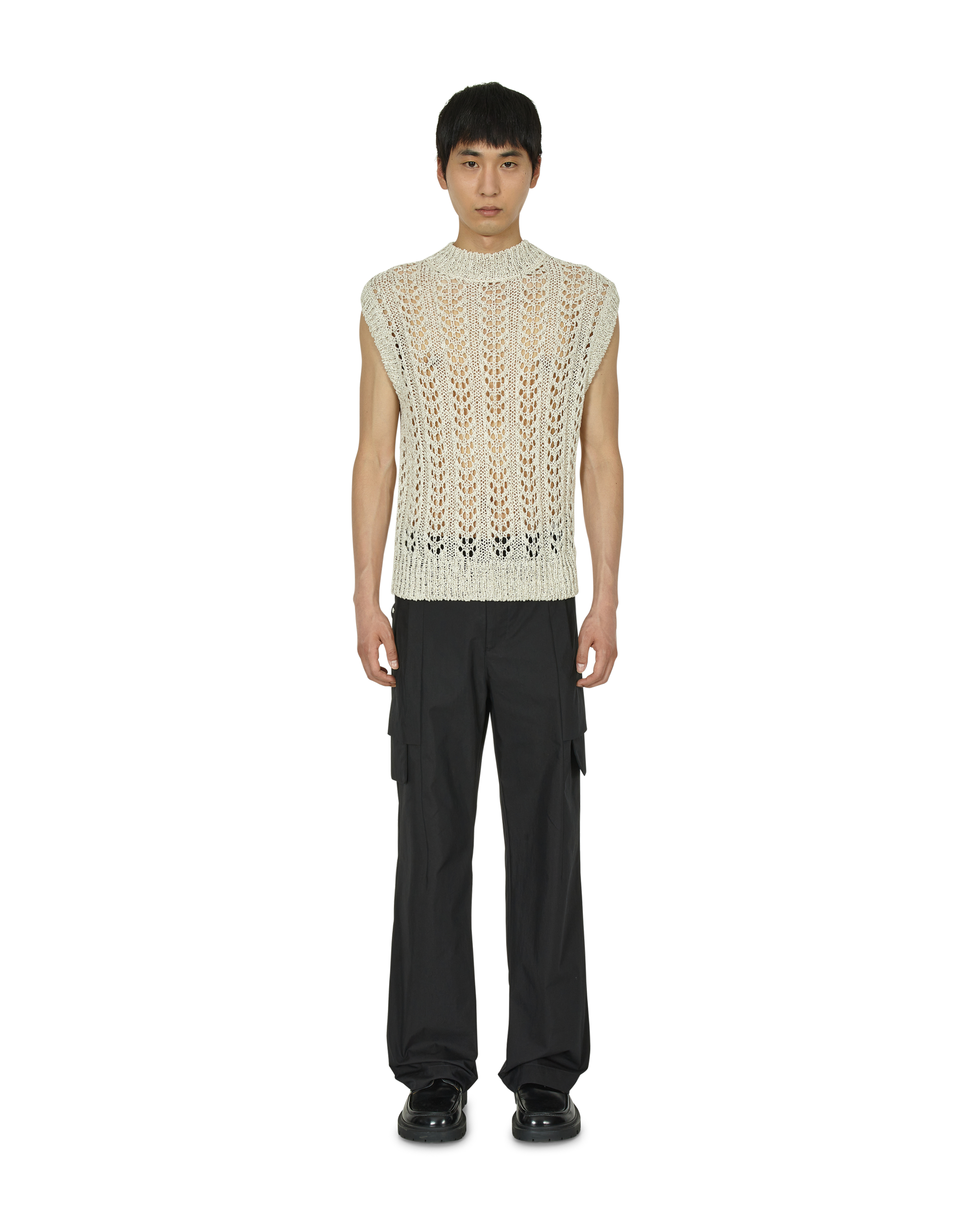 _J.L-A.L_ Redos Knitted Vest J277374-S-Yellow