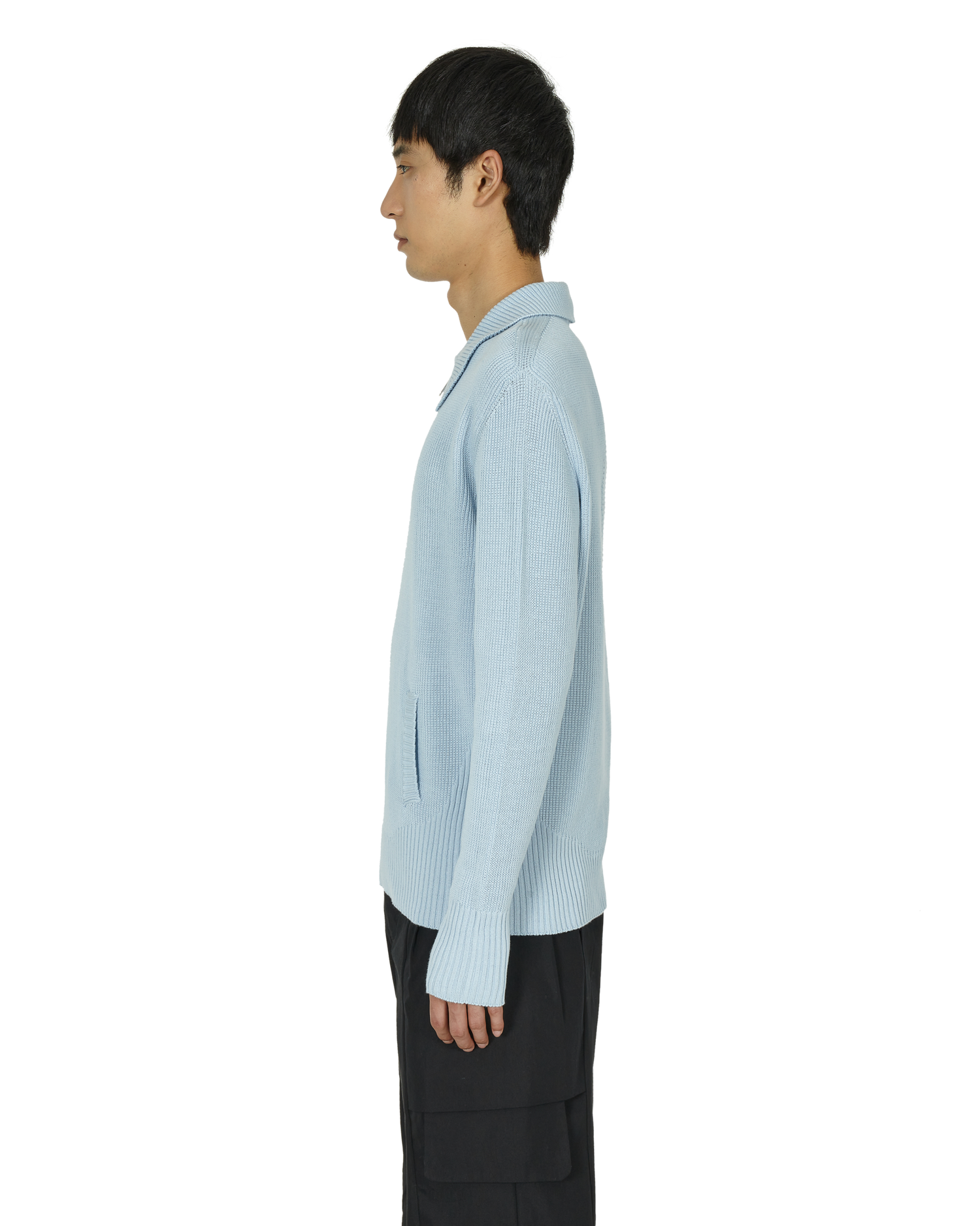 _J.L-A.L_ Lancet Zipped Sweater J277369-S-Blue