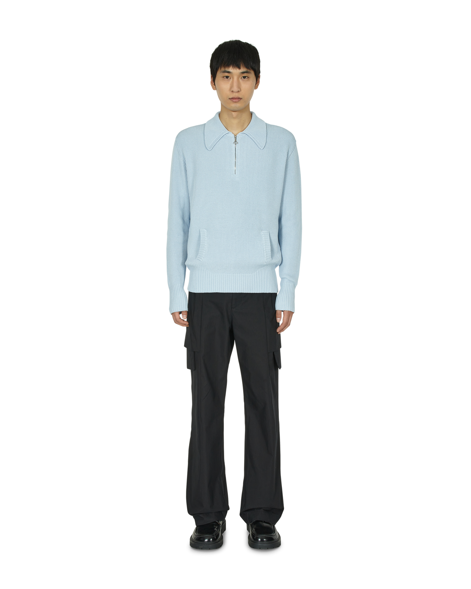 _J.L-A.L_ Lancet Zipped Sweater J277369-S-Blue