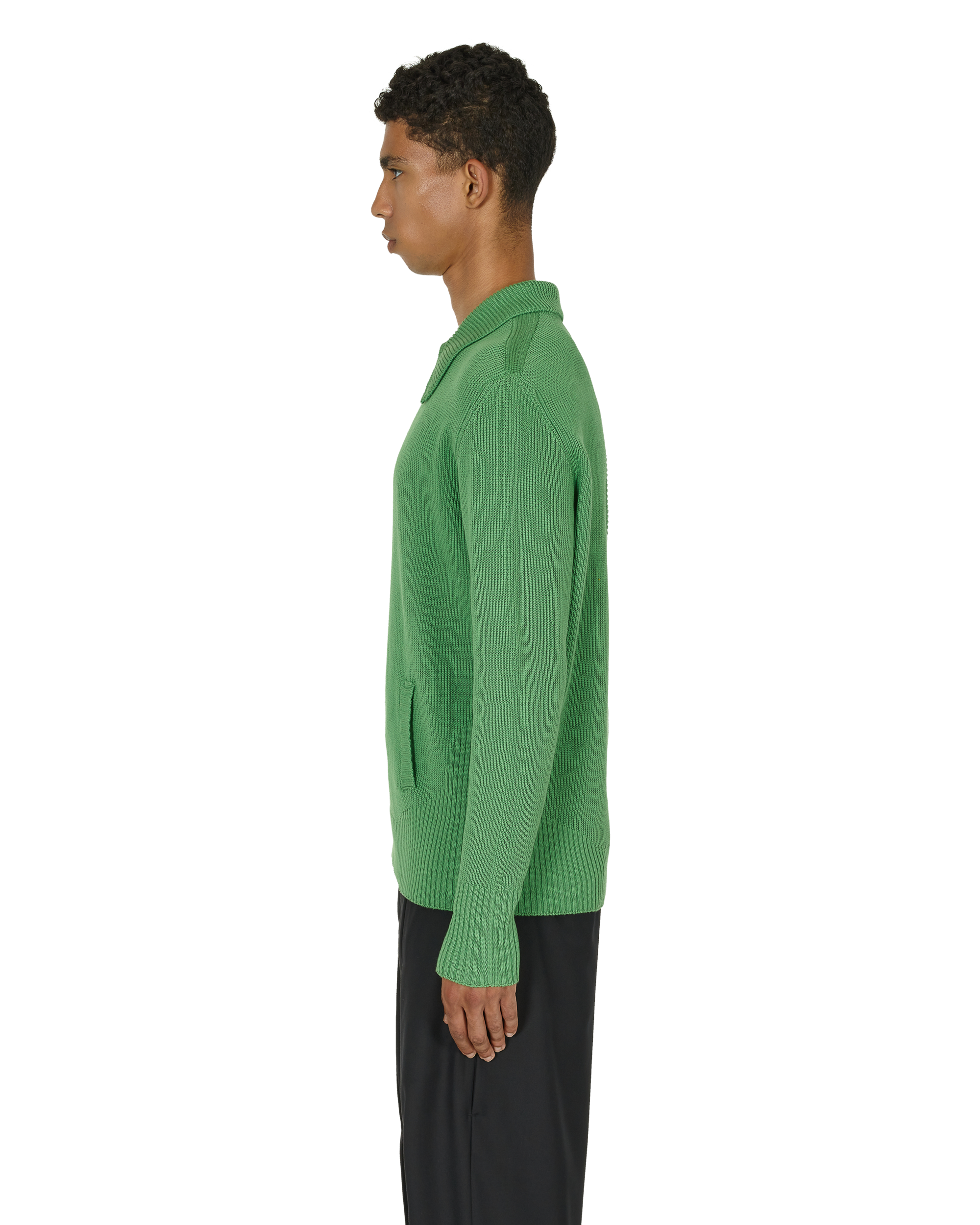 _J.L-A.L_ Lancet Zipped Sweater J277370-S-Green