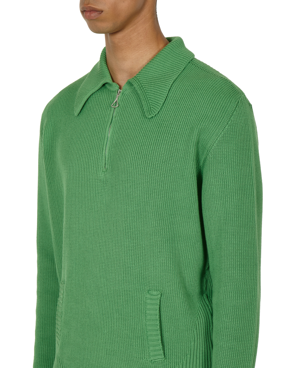 _J.L - A.L_ Lancet Zipped Sweater J277370-S-Green 2