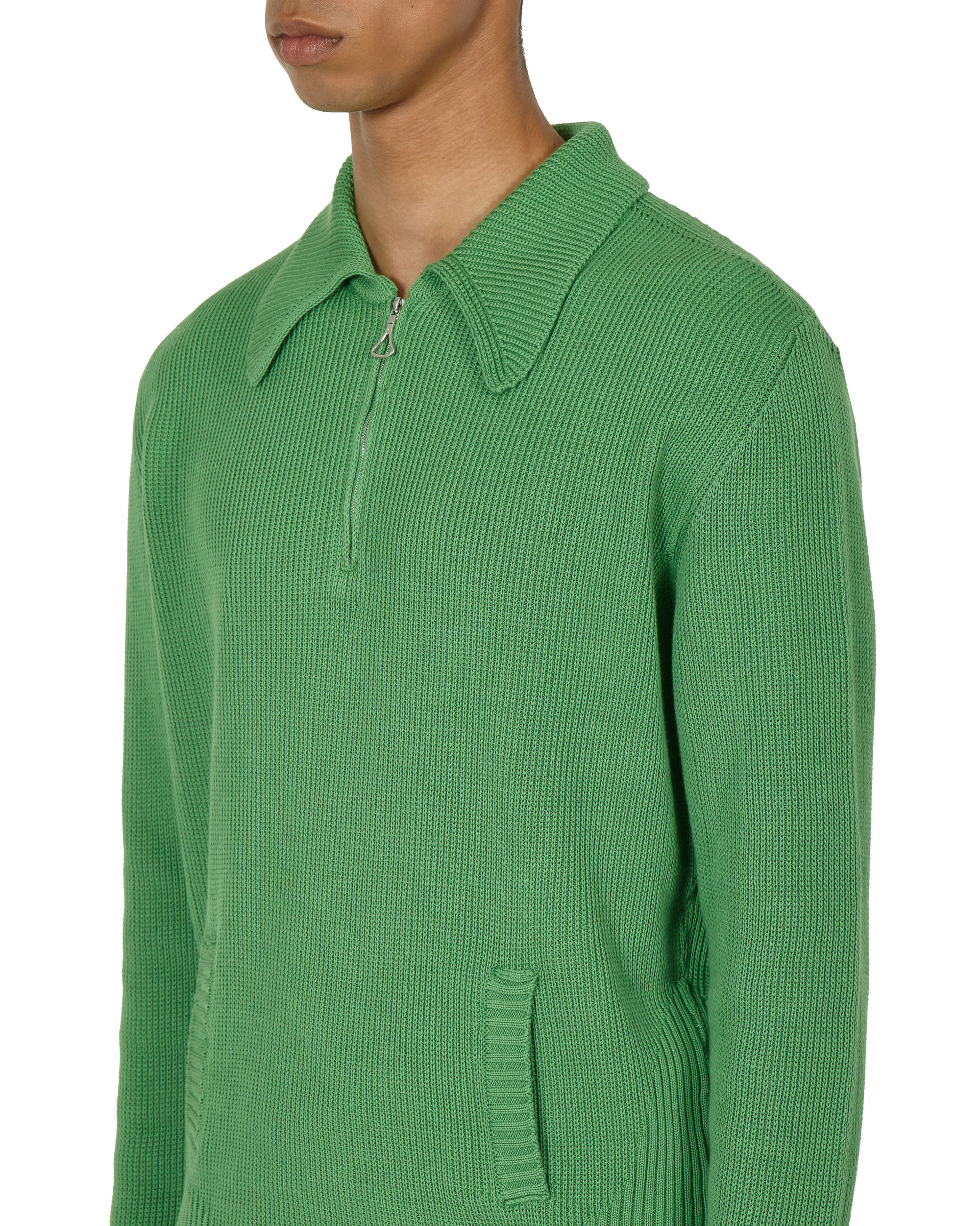 _J.L-A.L_ Lancet Zipped Sweater J277370-S-Green