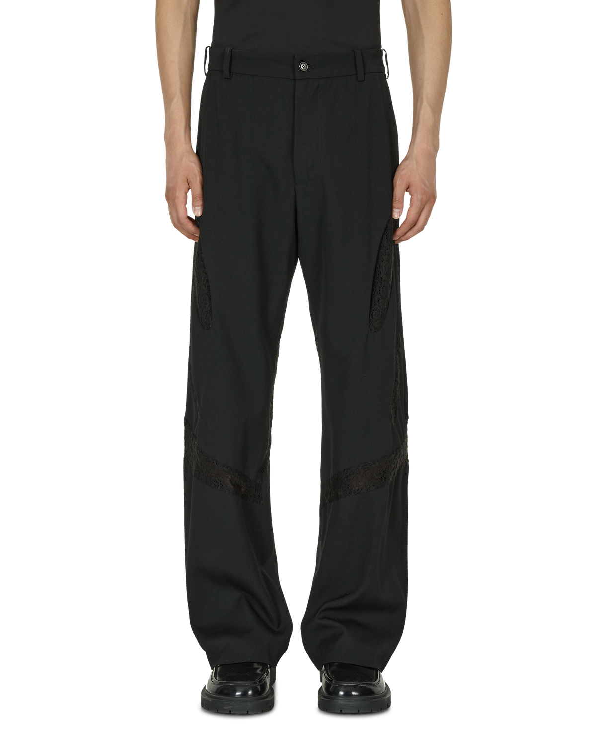 _J.L - A.L_ Grisaille Suit Trouser J277368-S-Black front