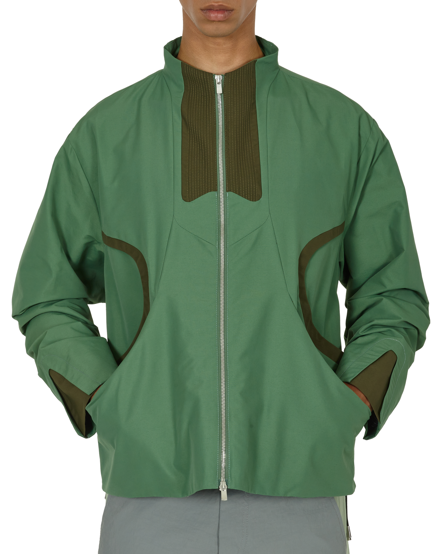ジャケット・アウター Peschetto Genova Whole Pattern Jacket Pasve Jacket Dark Green – _J.L-A.L_