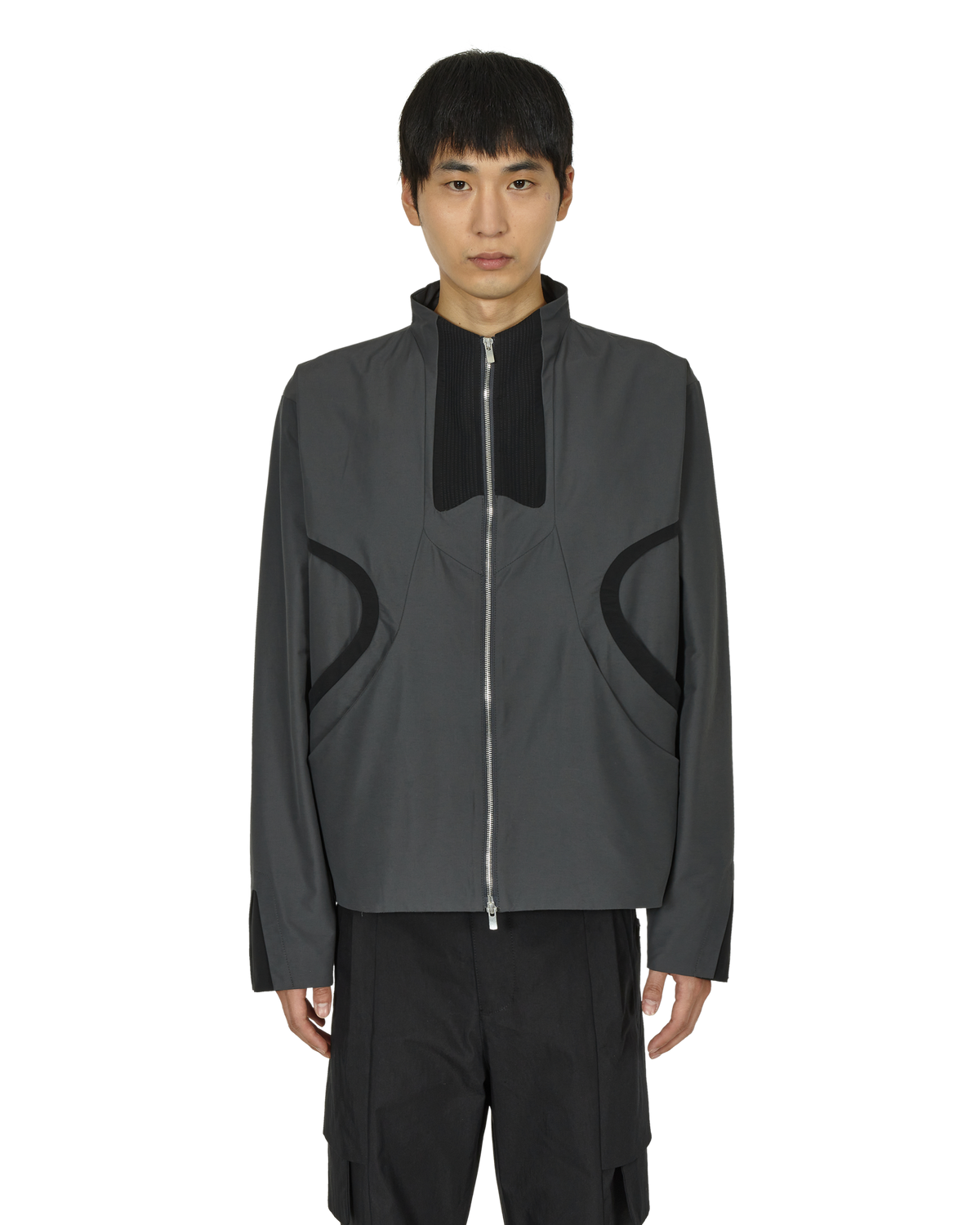 _J.L - A.L_ Pasve Jacket J277379-M-Grey front