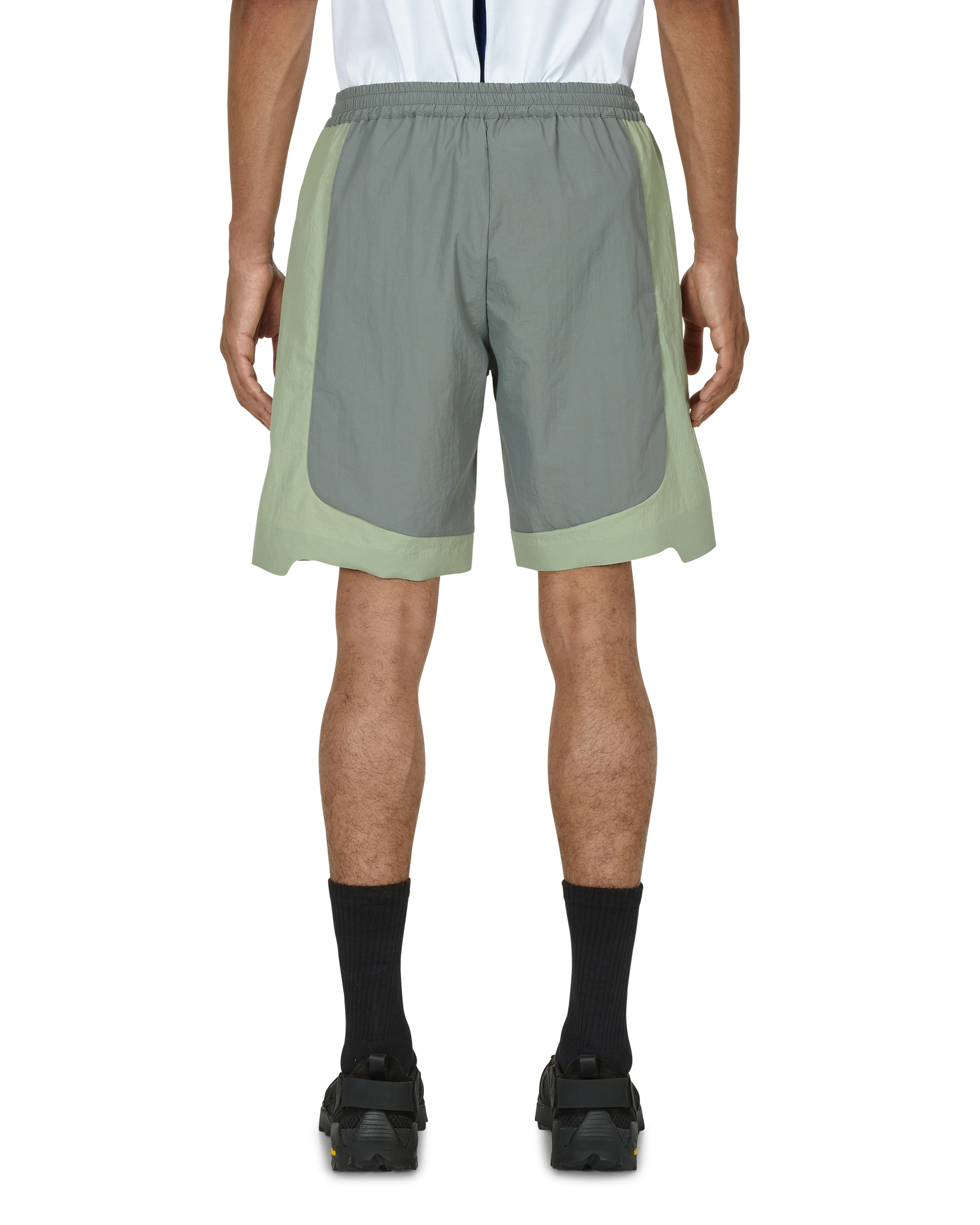 Nylon Short Grey-Green – _J.L-A.L_
