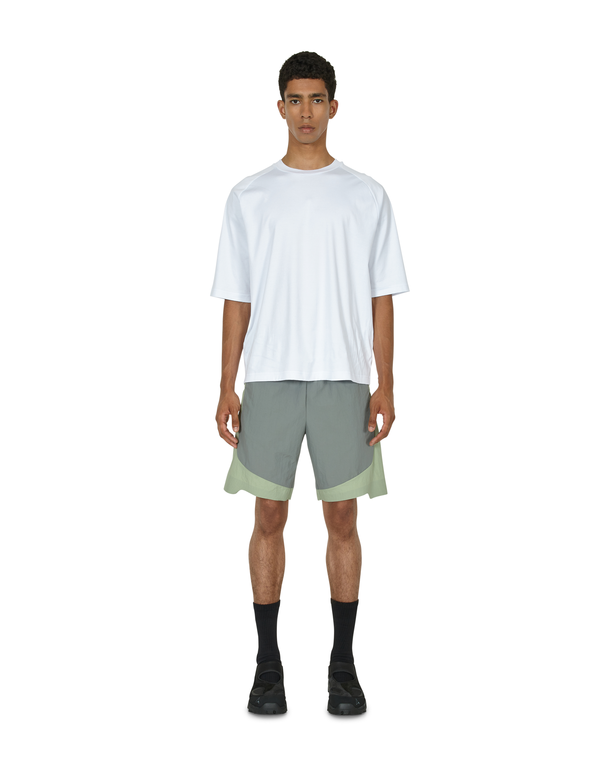 RUFFLOG NYLON STRETCH SHORTS サイズL ベージュ RUFFLOG NYLON STRETCH SHORTS サイズL ベージュ - メルカリ