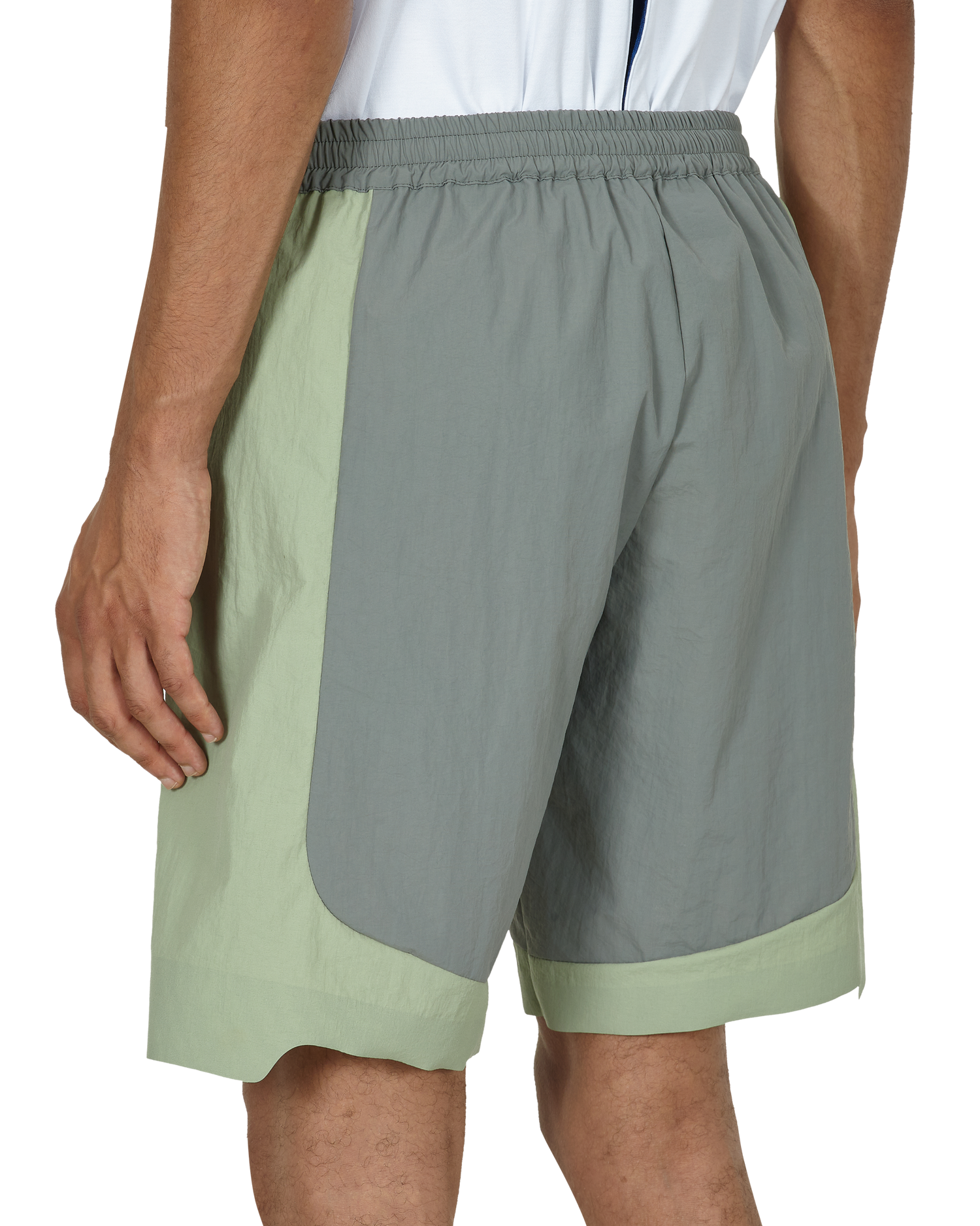 Nylon Short Grey-Green – _J.L-A.L_