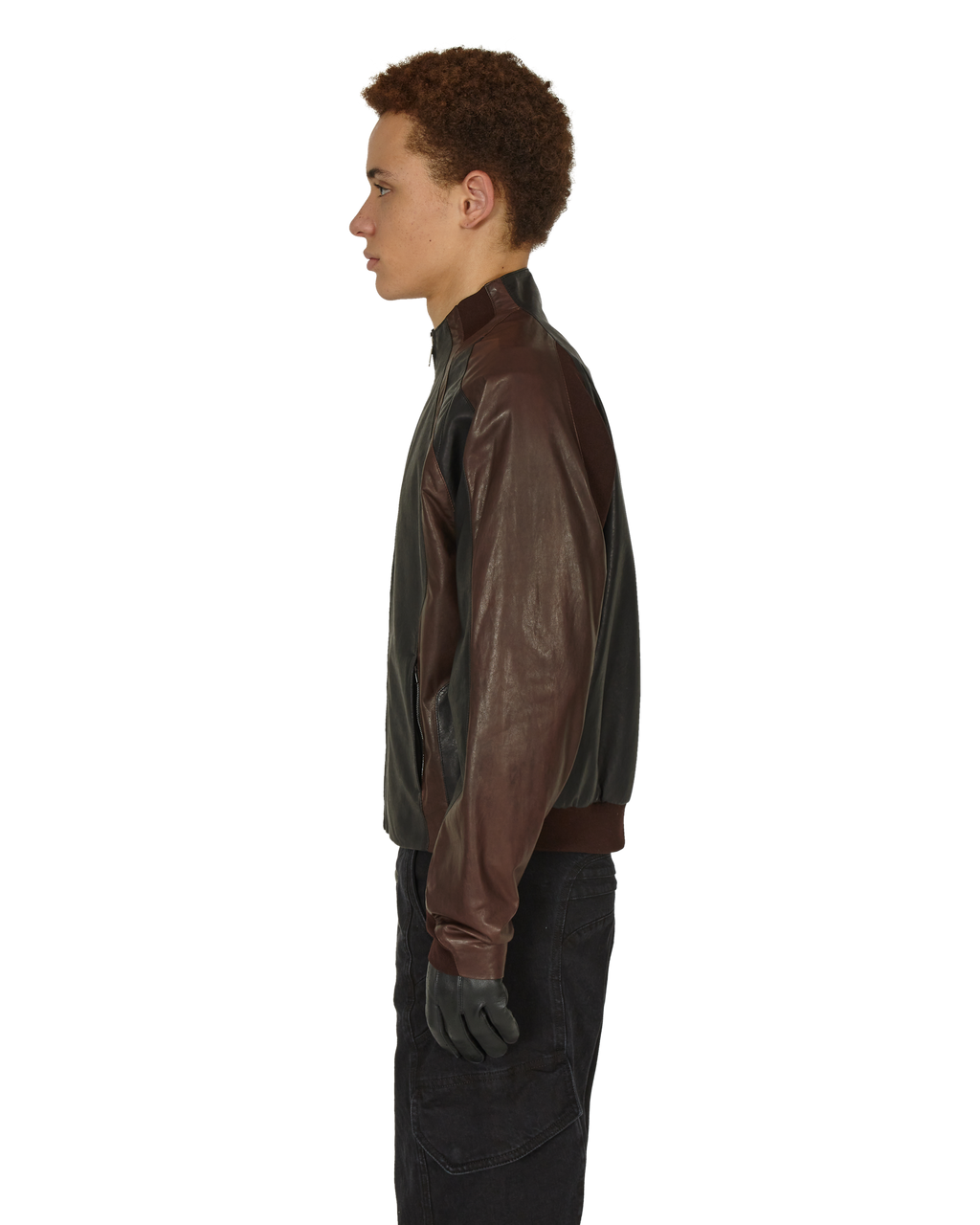 Leather Minno Jacket Peat – _J.L - A.L_ Leather Minno Jacket Peat – _J.L - A.L_