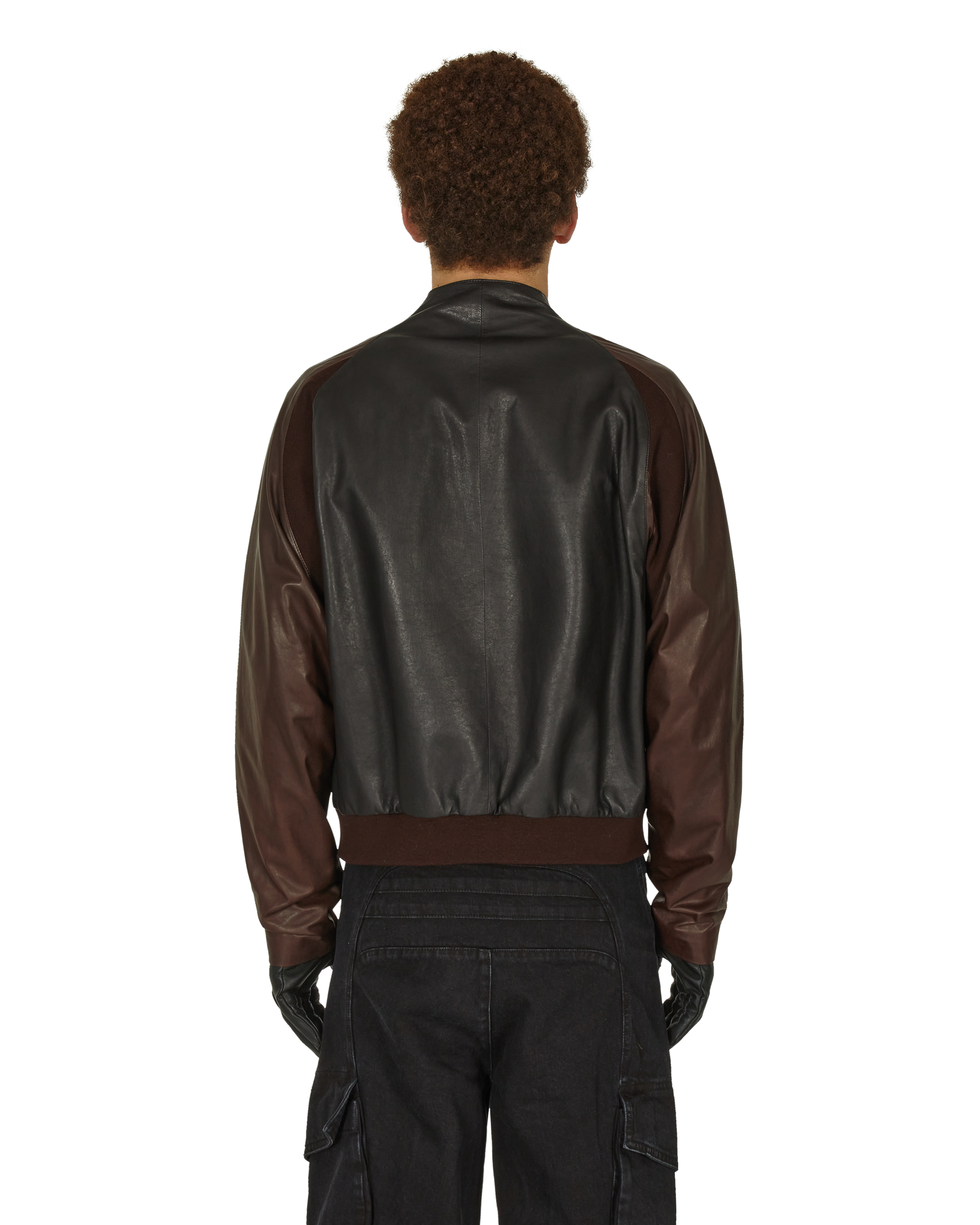 Leather Minno Jacket Peat – _J.L-A.L_