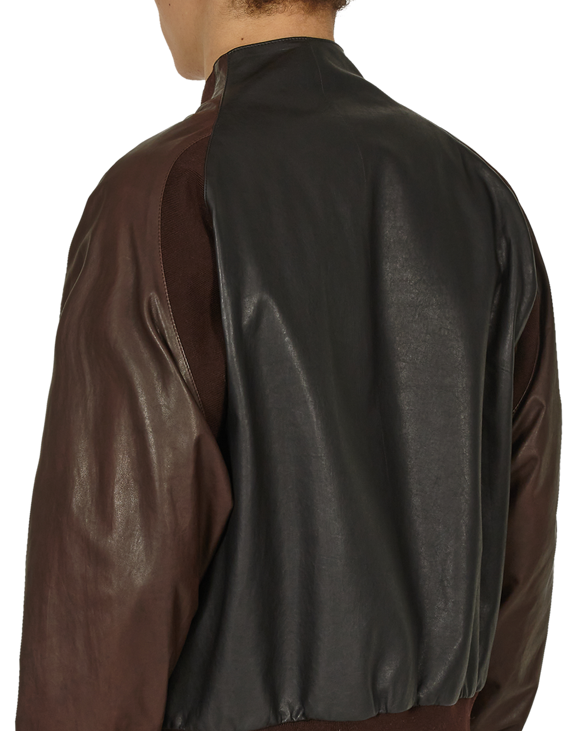 Leather Minno Jacket Peat – _J.L-A.L_