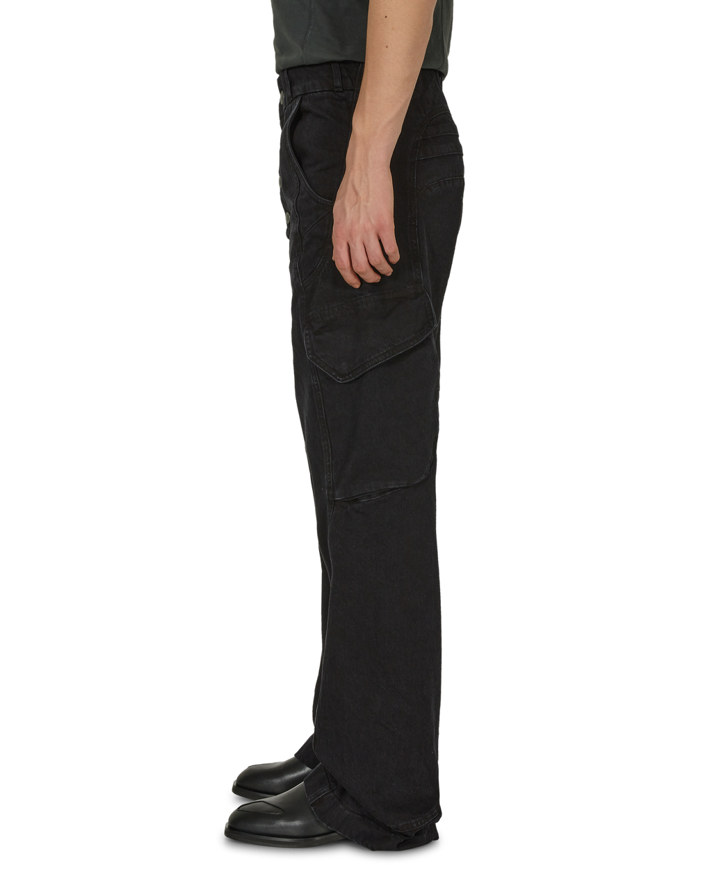 _J.L - A.L_ Bezier Trousers J294591-M-Black