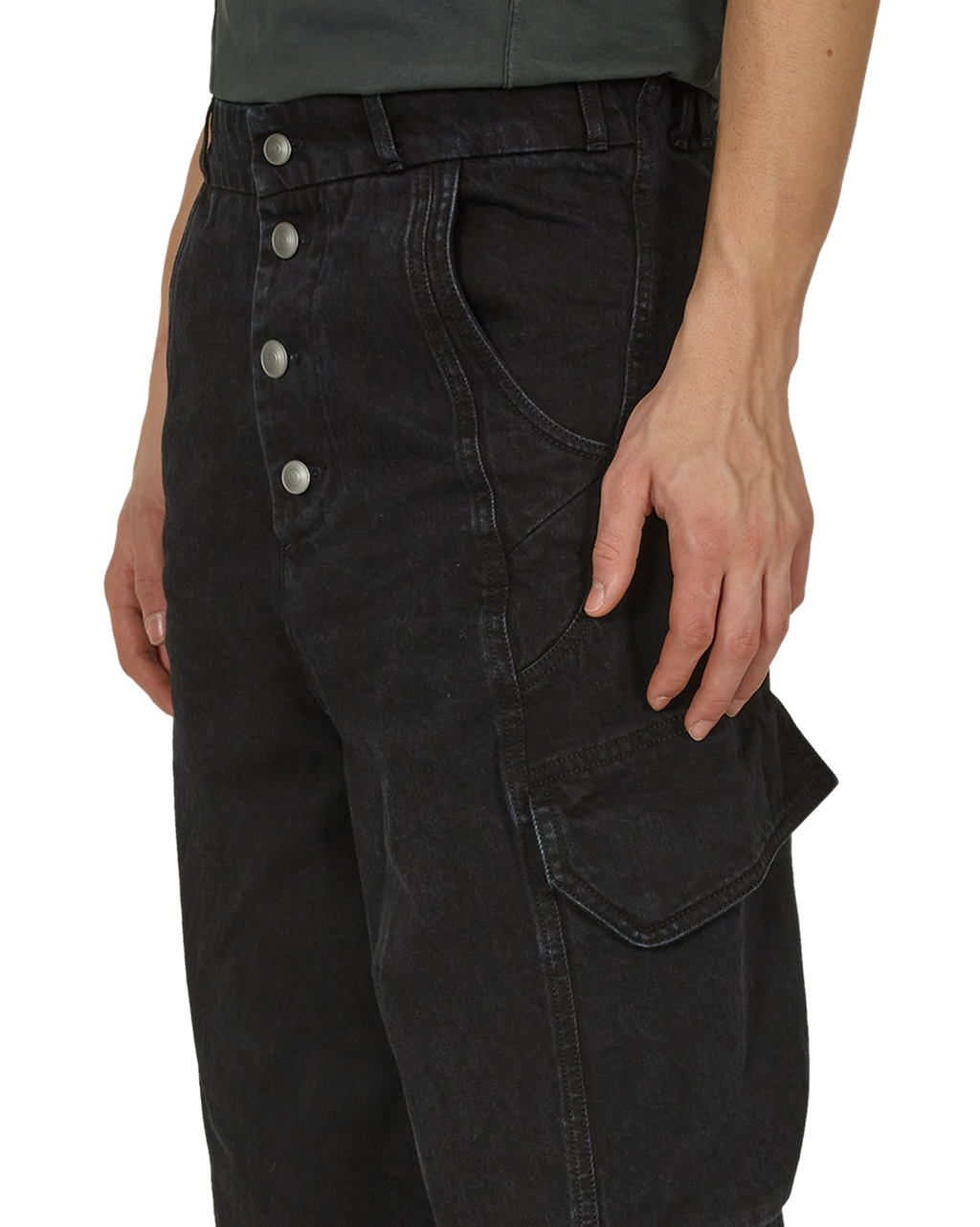 _J.L - A.L_ Bezier Trousers J294591-M-Black