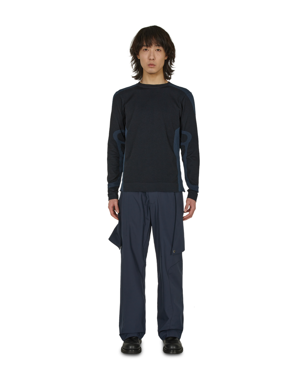 トップス jlal 24aw Riser long sleeve black M トップス jlal 24aw Riser long sleeve black M J.L.-A.L. Riser