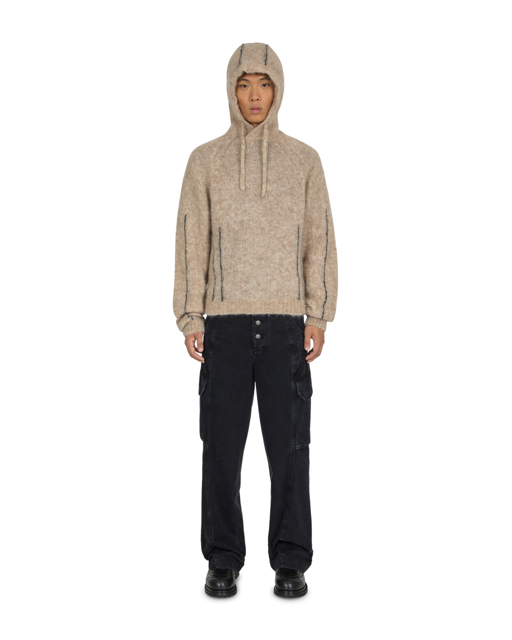 即納【_j.l-a.l_】jlal ジェイラル Fletch Hoodie Fletch Hoodie Chalk Grey – _J.L - A.L_