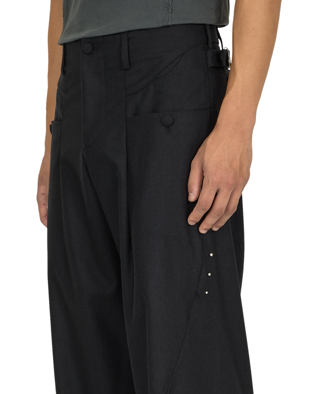 _J.L - A.L_ Asset Trousers J294613-S-Black