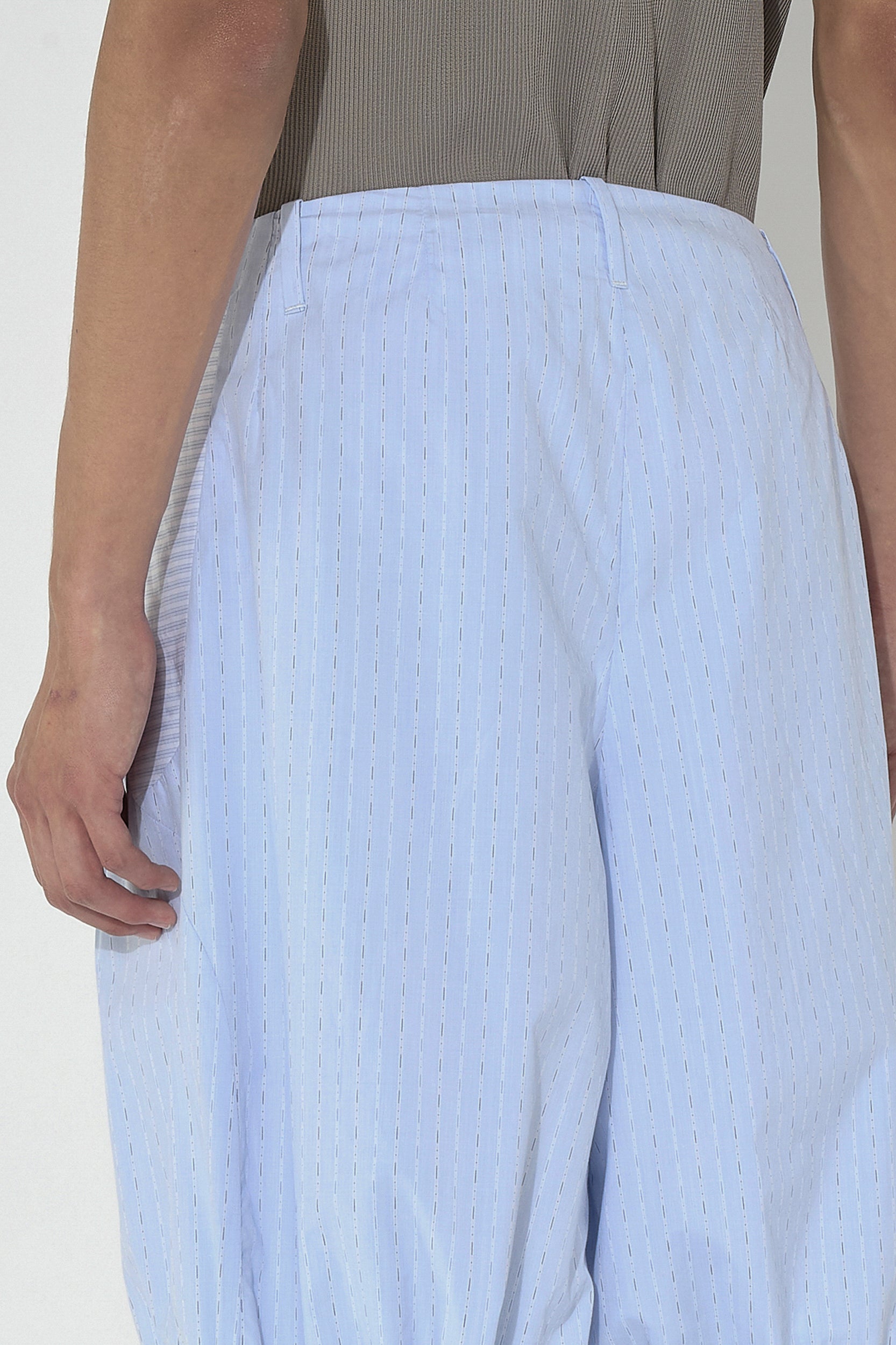 Mica Short Azure Stripe – _J.L-A.L_