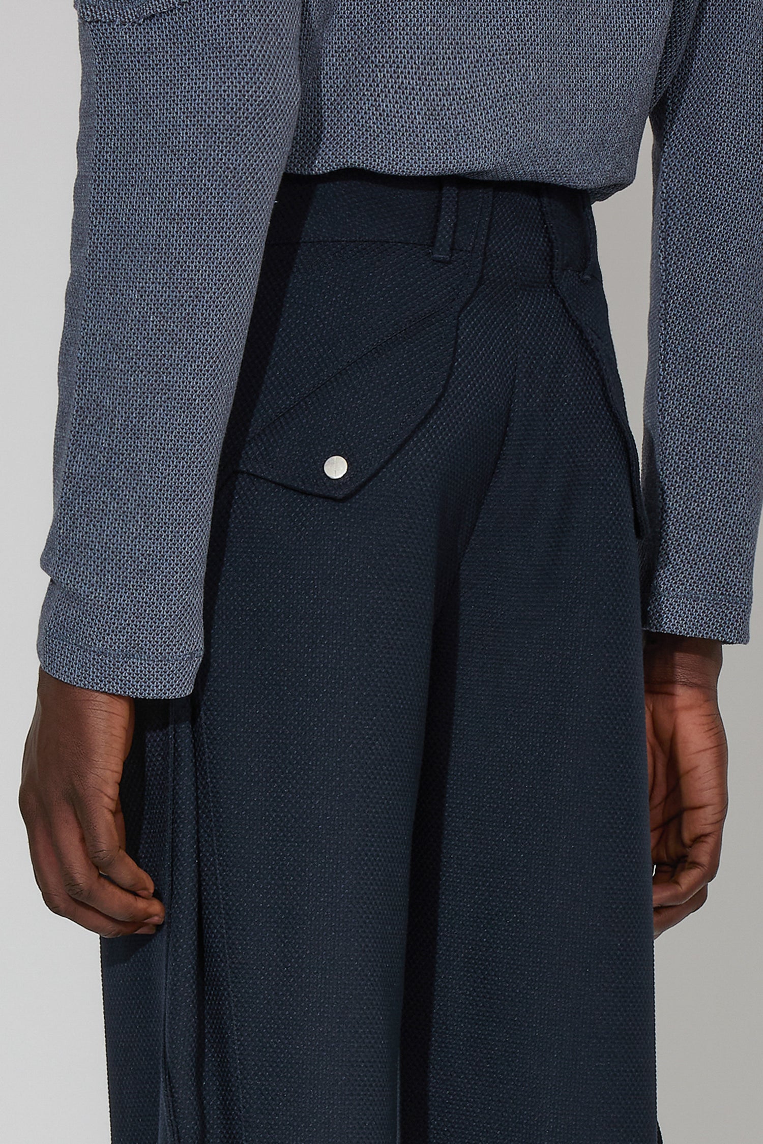 _J.L - A.L_ Permian Trousers J300578-M-Blue