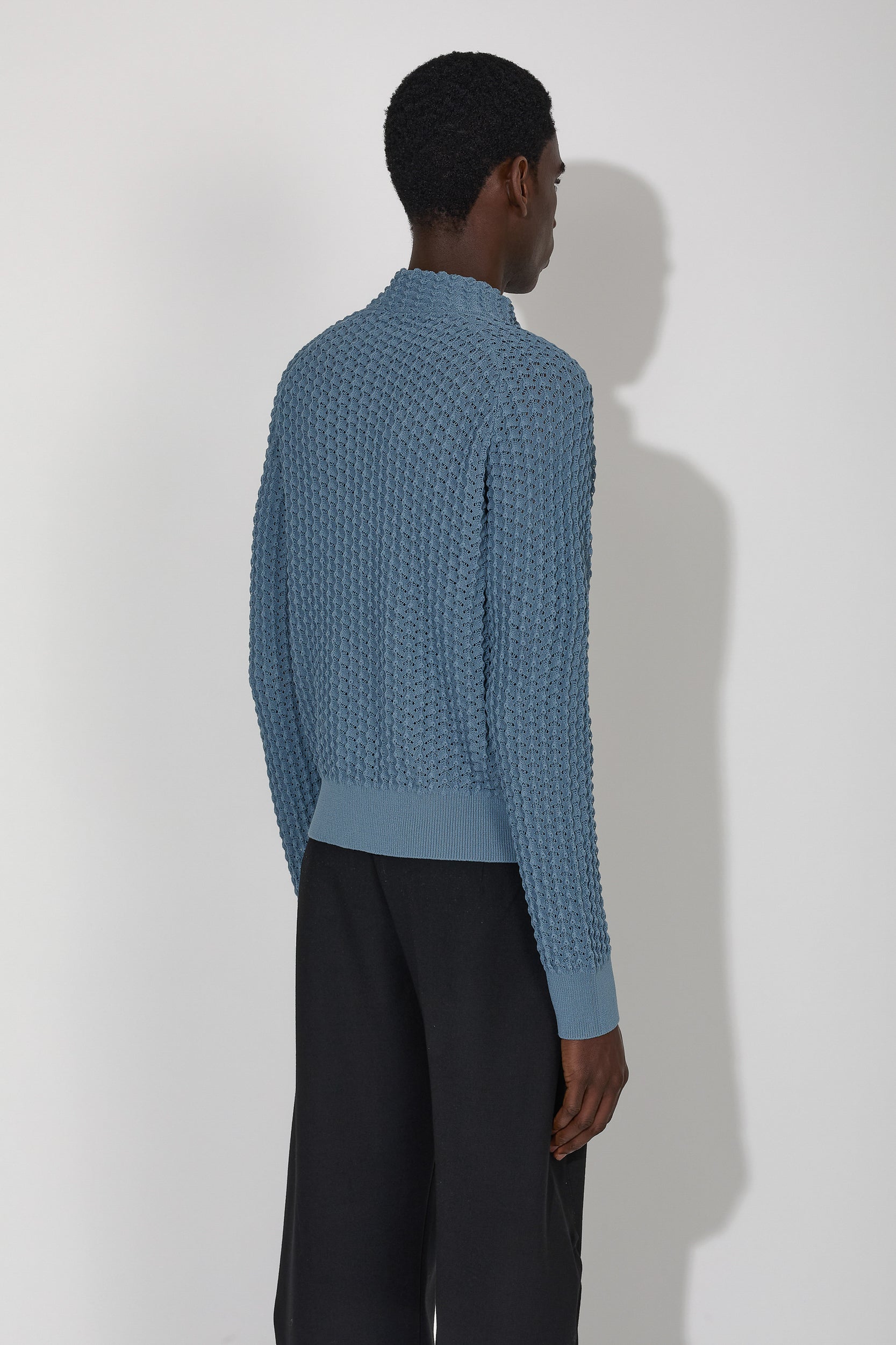 Ash Zip Up Kyanite Blue – _J.L-A.L_