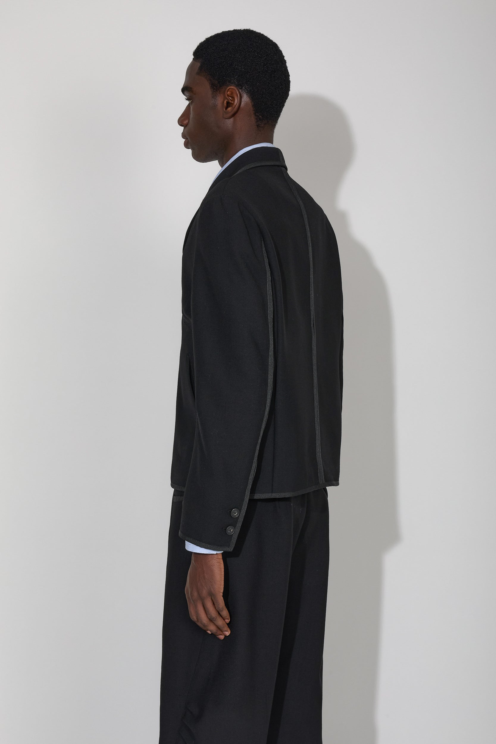 Da-iCE 和田颯 how Melton Coat Black 002 未使用☆和田颯 how Melton Coat Black 002 Da-iCE