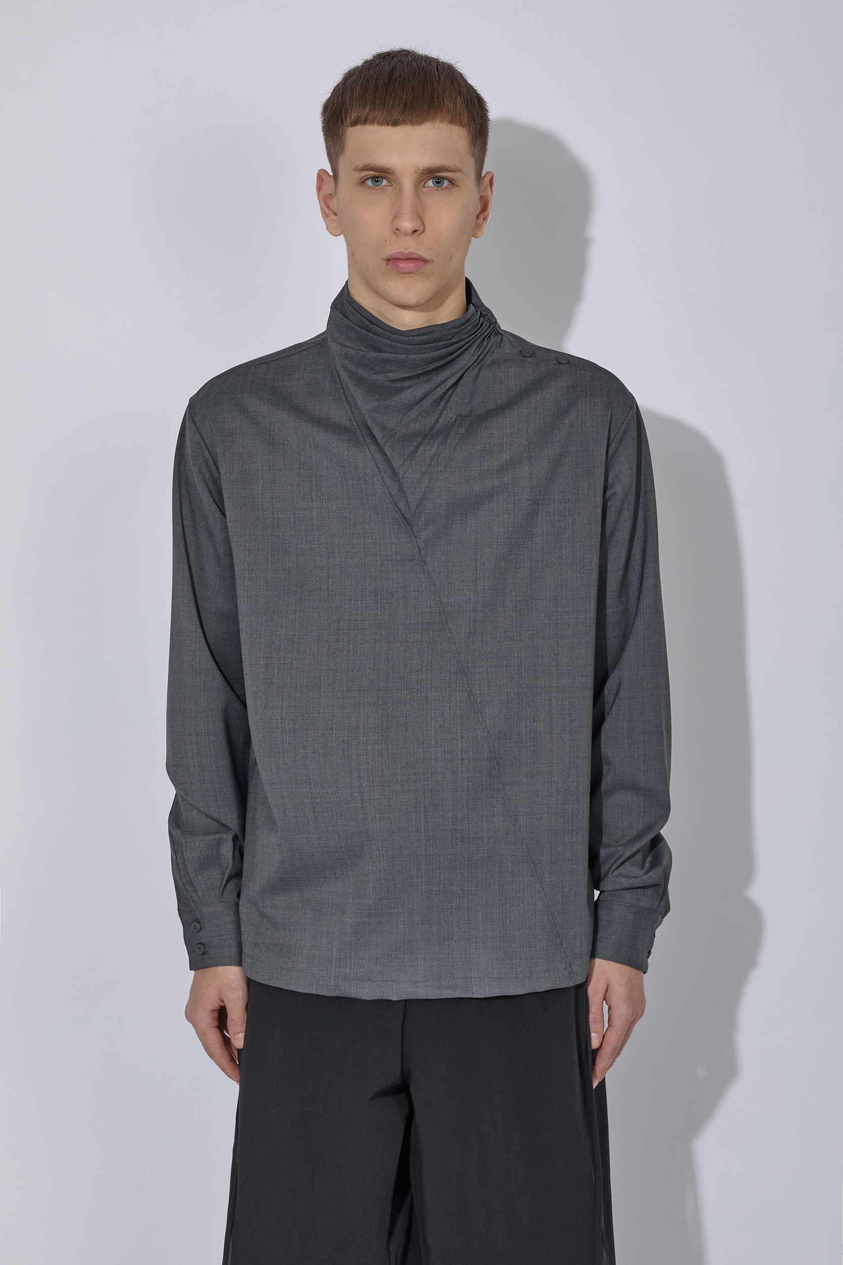 _J.L-A.L_ Dorment Shirt J315036-S-Blue