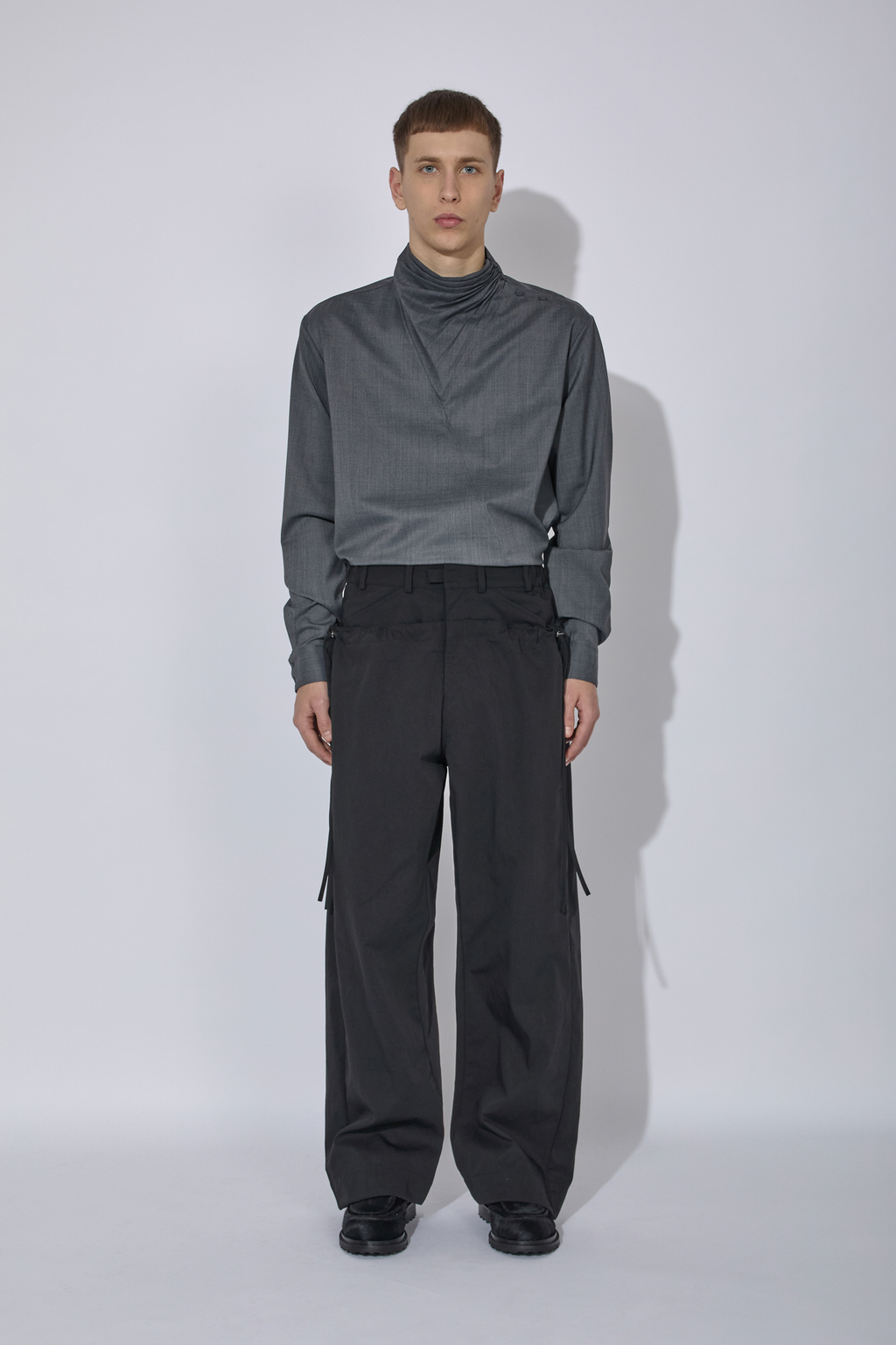 _J.L - A.L_ Dorment Shirt J315036-S-Blue