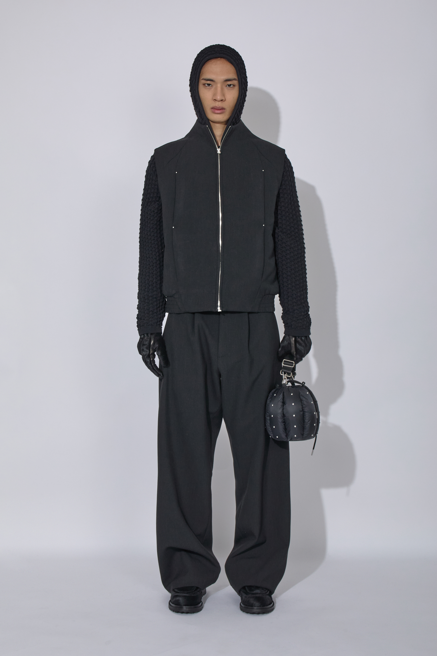 _J.L-A.L_ Uvas Gilet J315073-S-Black