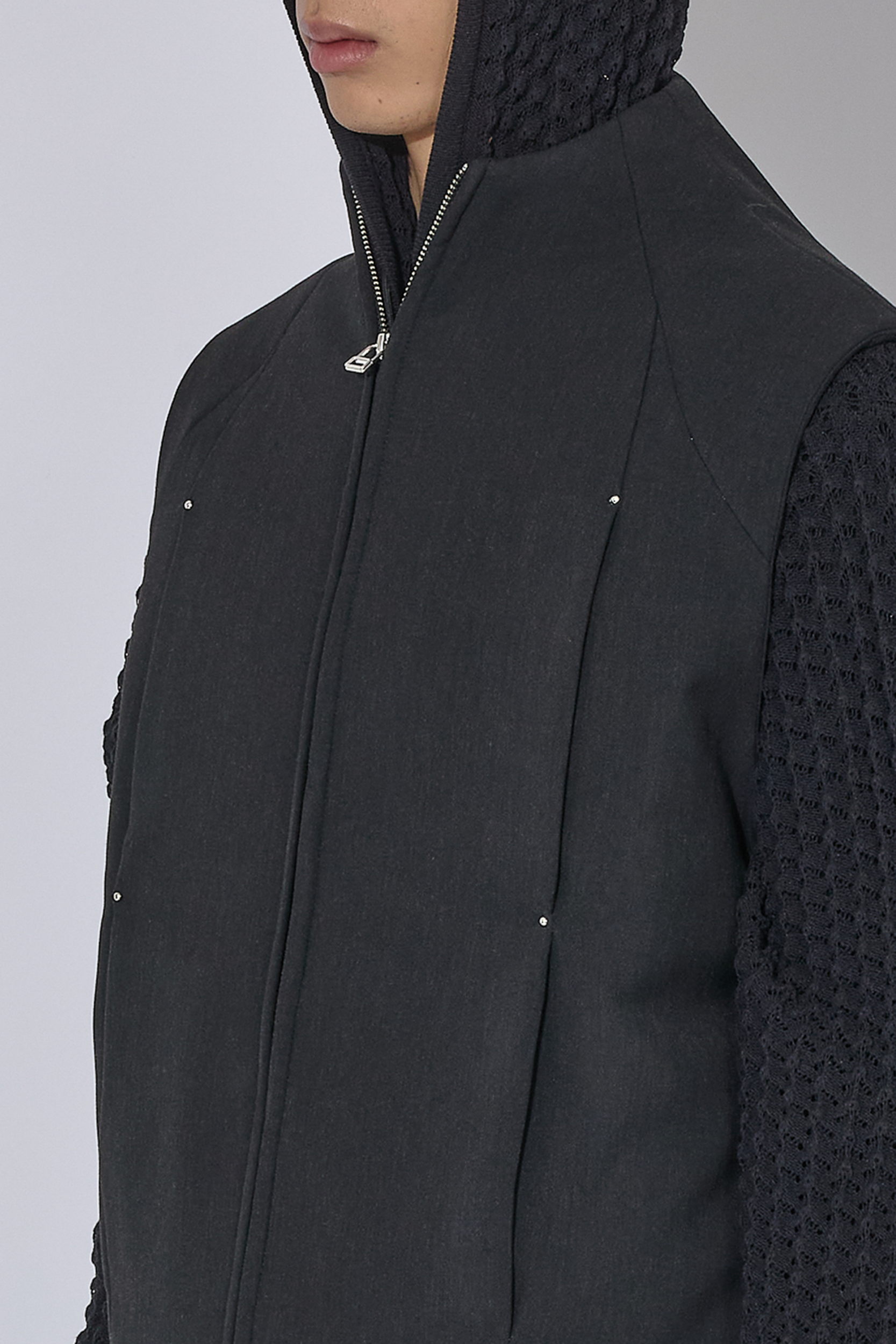 _J.L-A.L_ Uvas Gilet J315073-S-Black