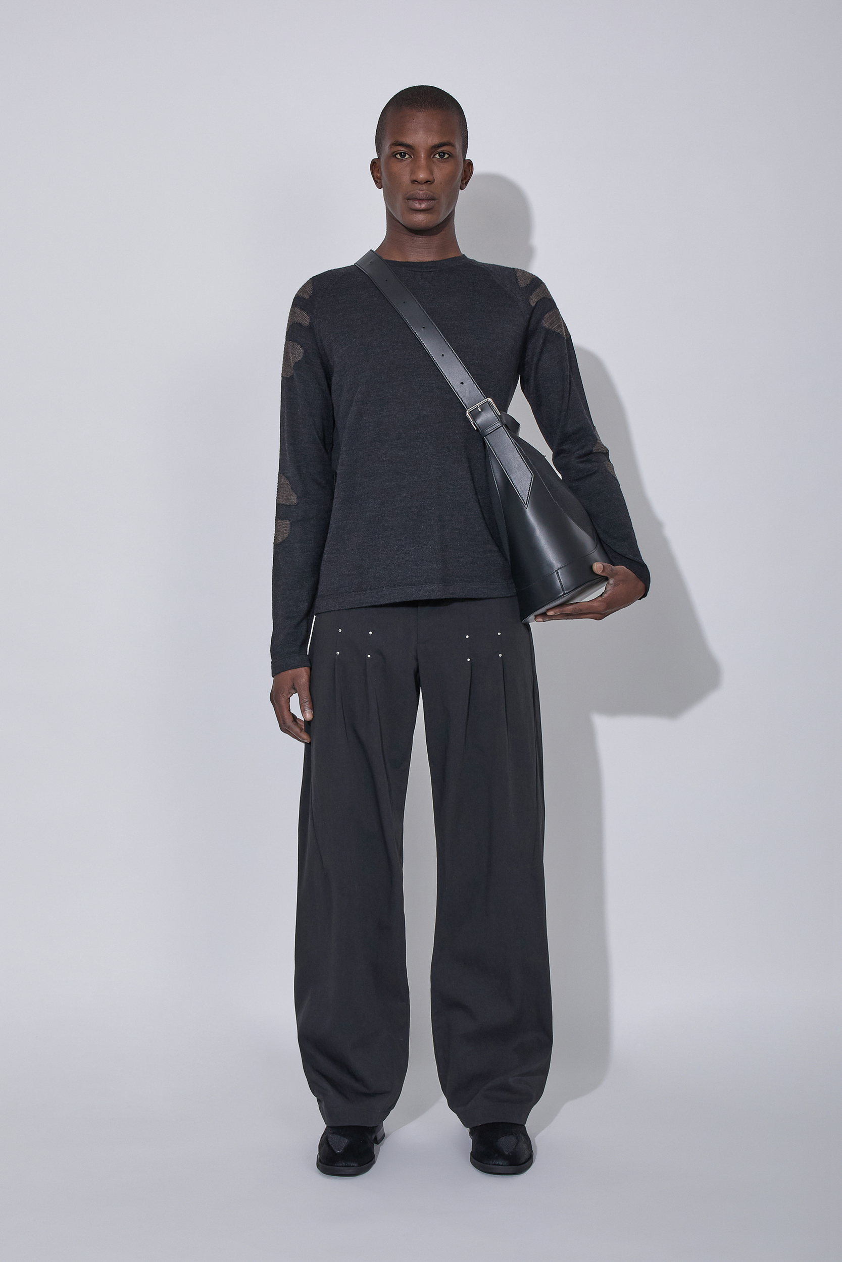 _J.L-A.L_ Mediter Knitted Longsleeve J315683-S-Black