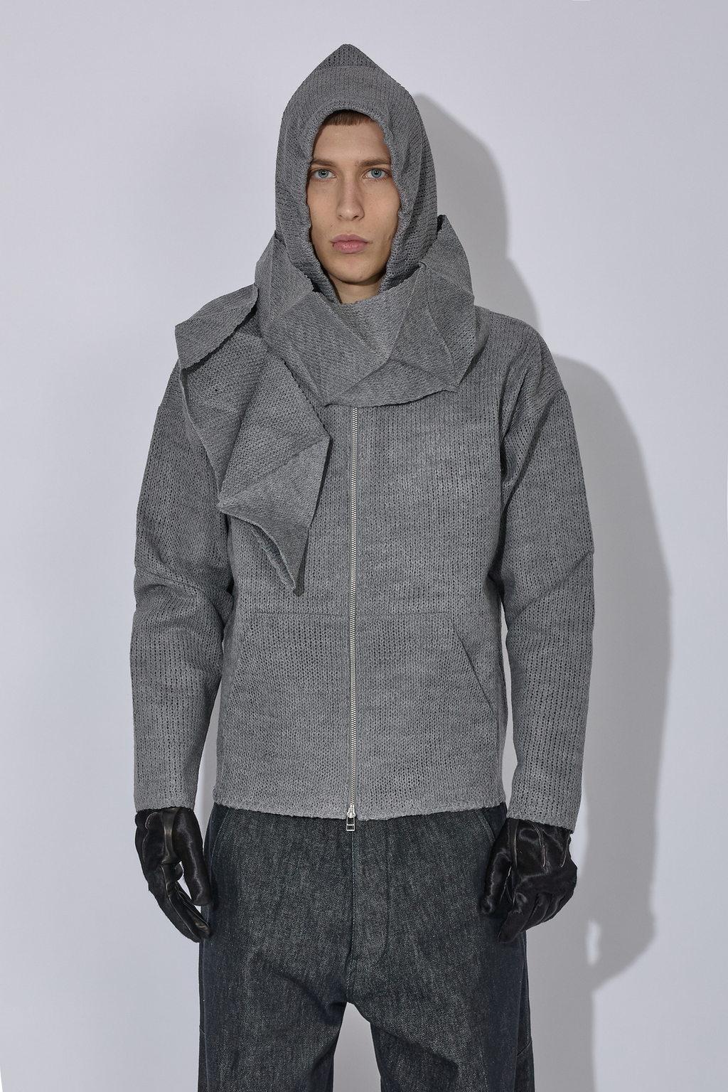 _J.L - A.L_ Cristal Scarf J315776-ONE SIZE-Grey 7
